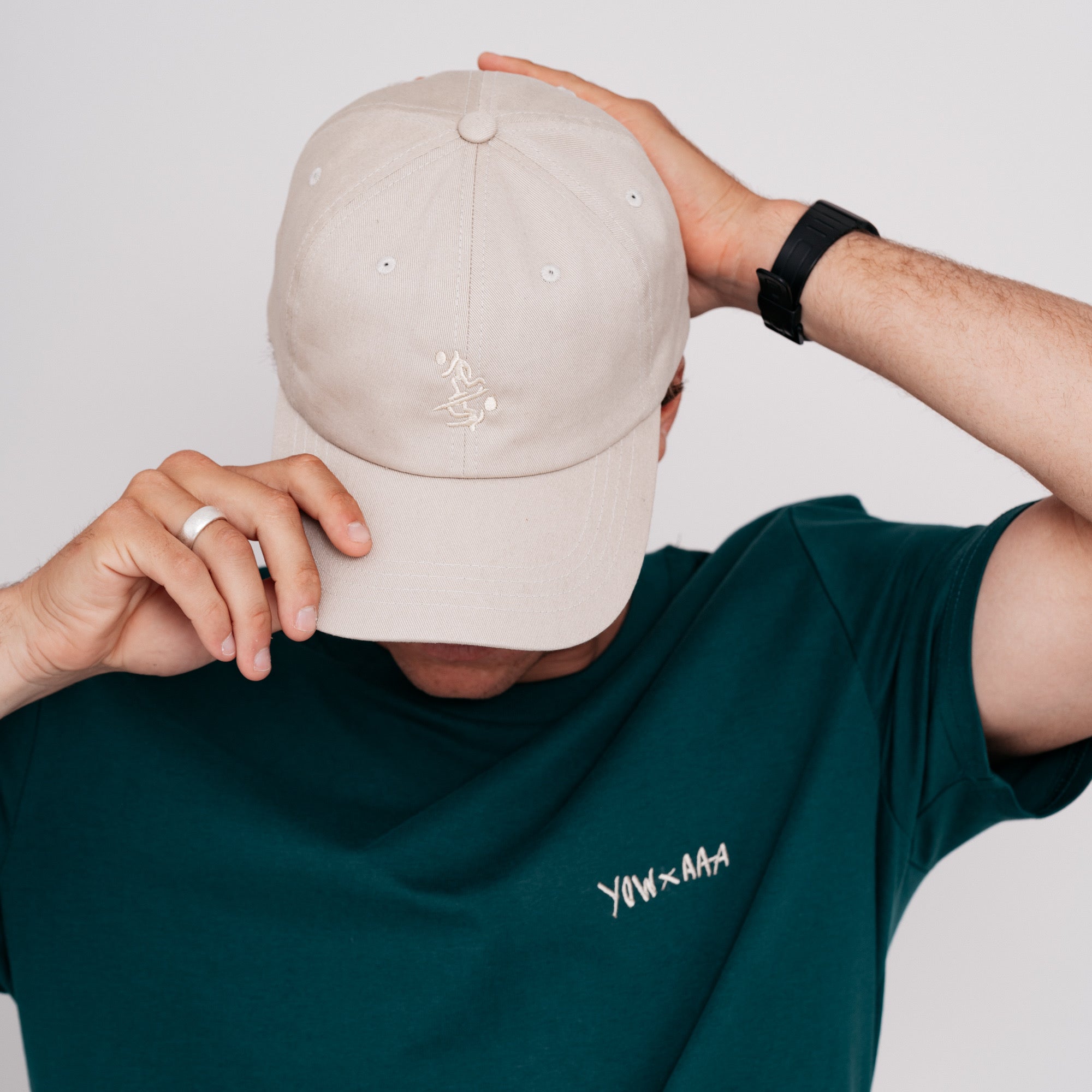 AAA x YOW Dad Cap - Natural