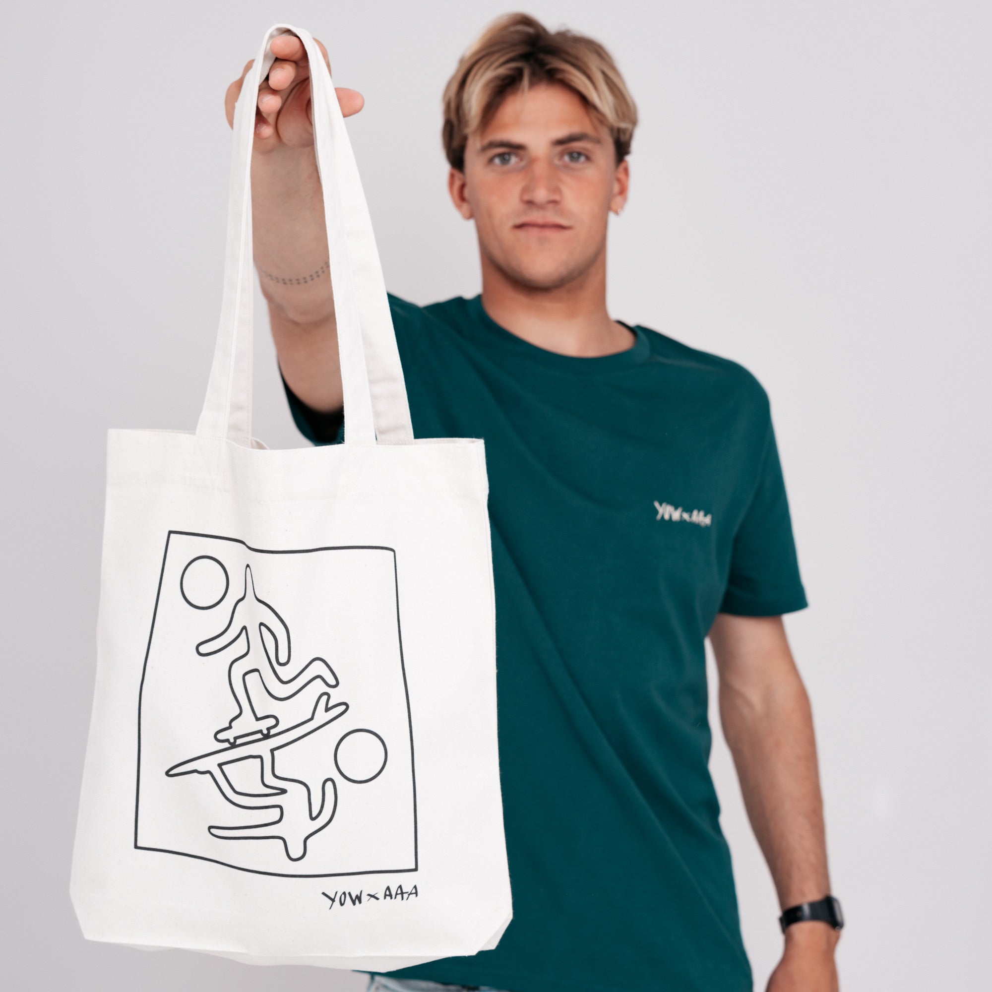 AAA x YOW Tote Bag - Natural