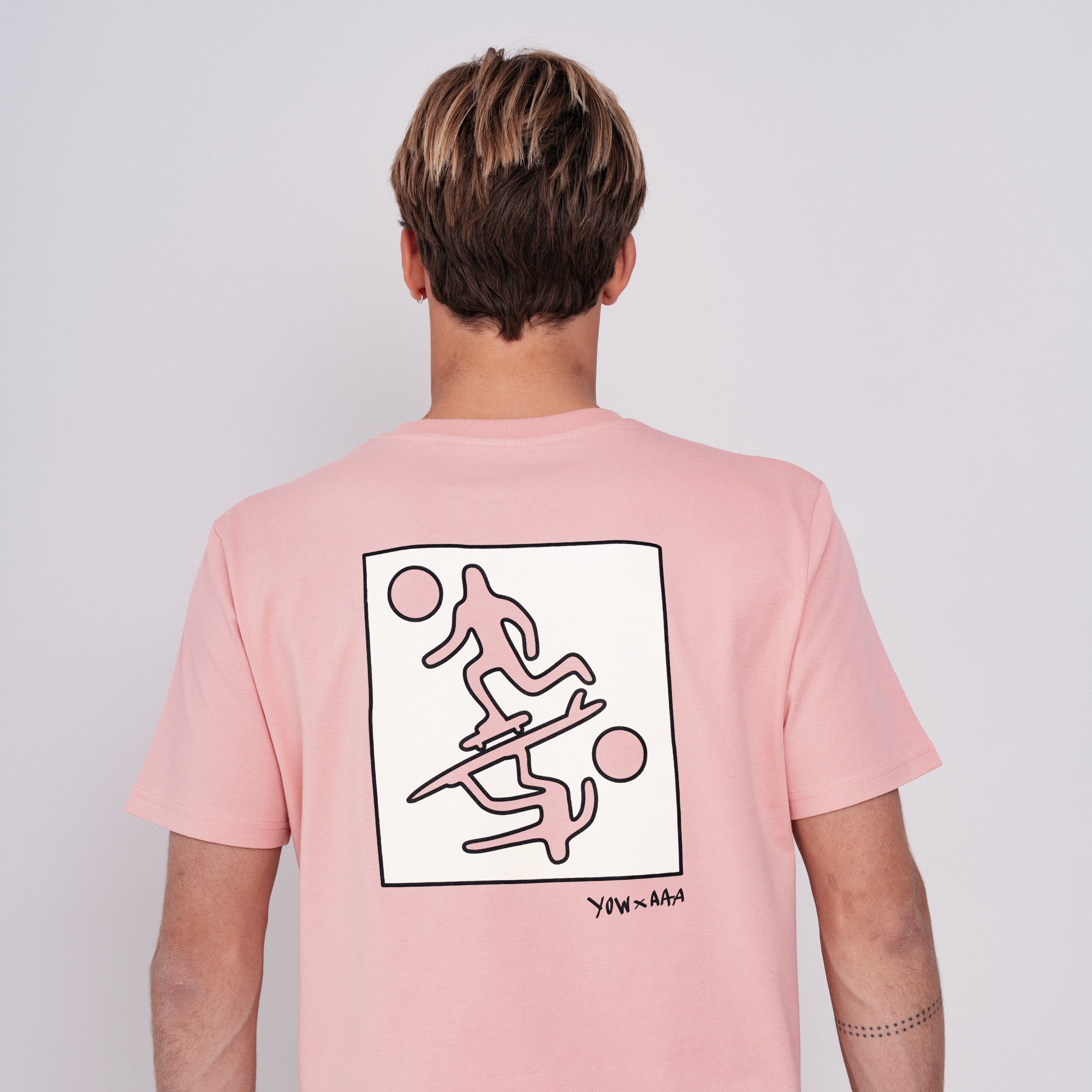 AAA x YOW Tee - Pink