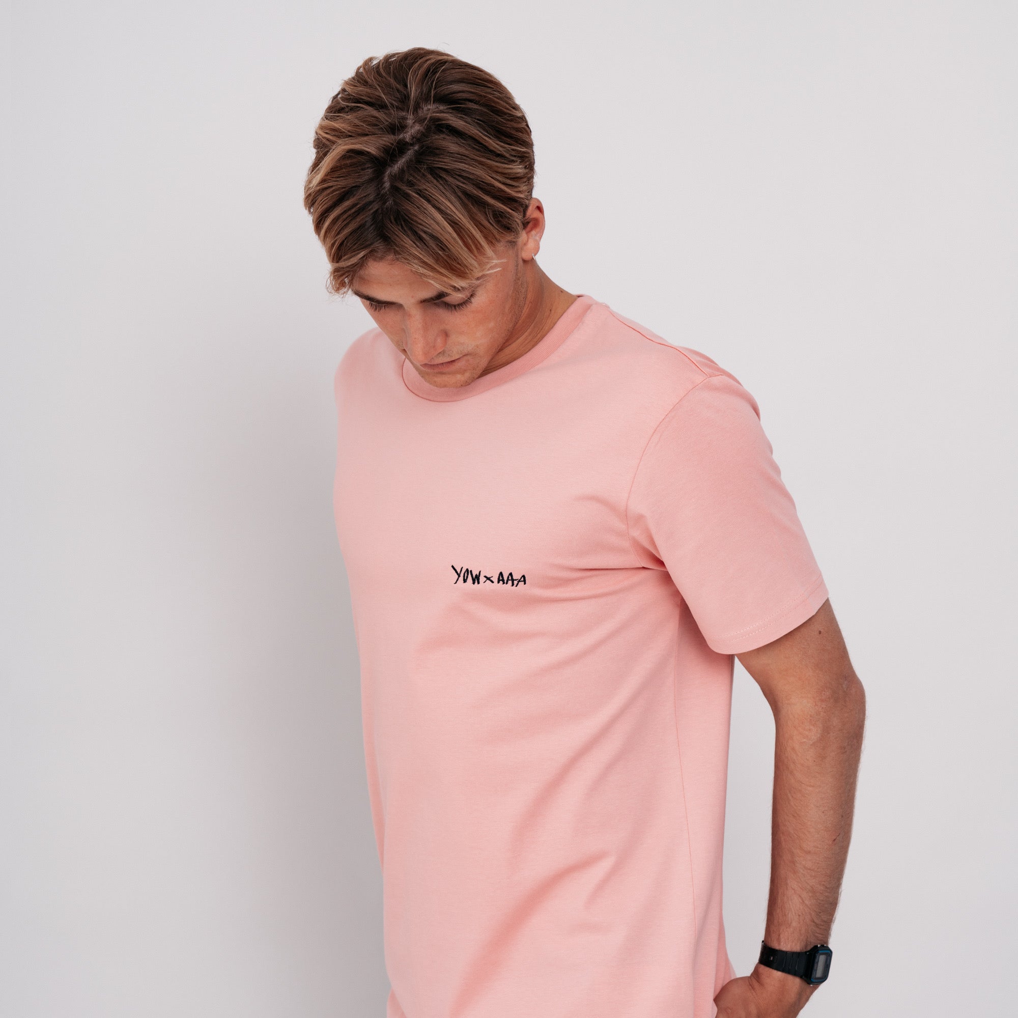 AAA x YOW Tee - Pink