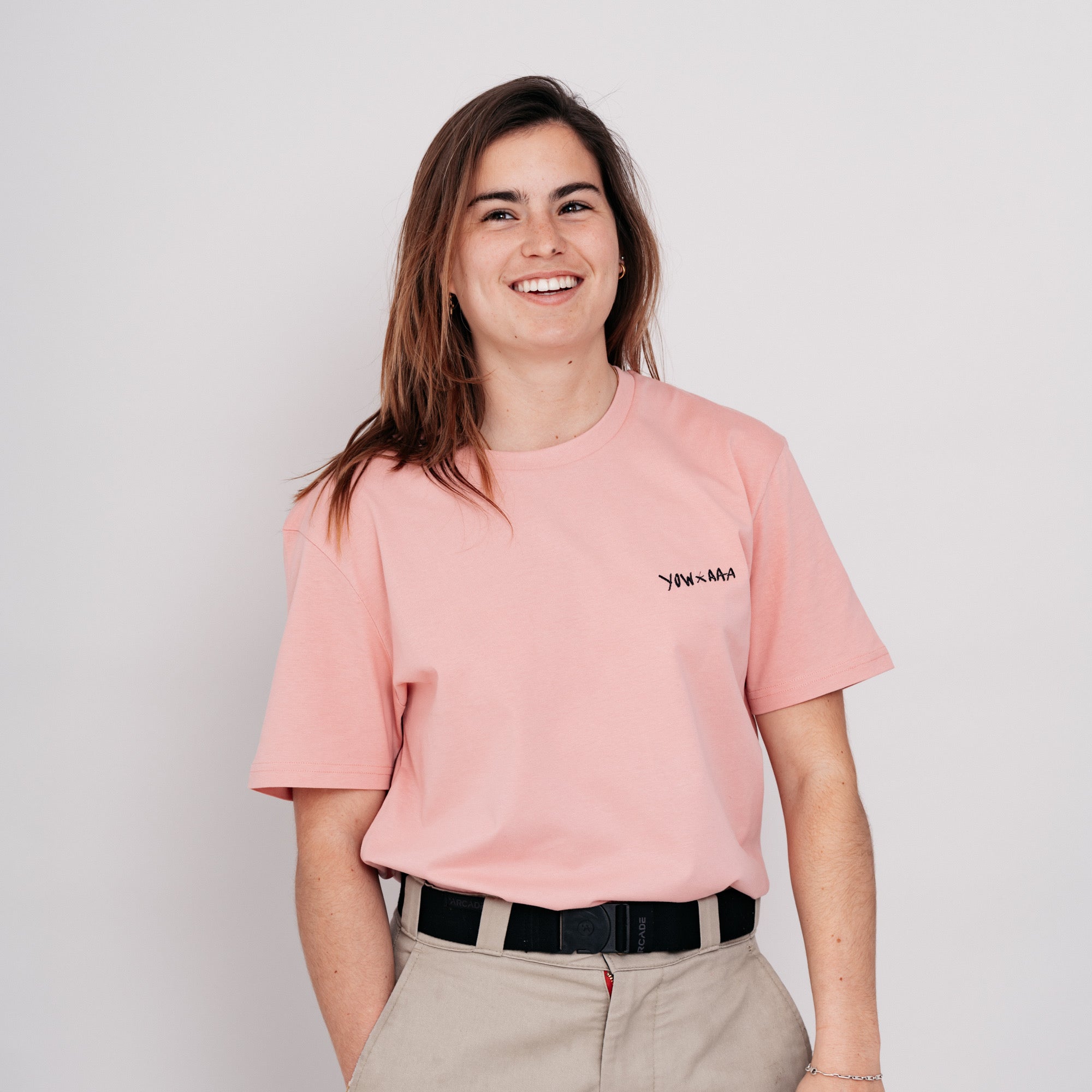 AAA x YOW Tee - Pink