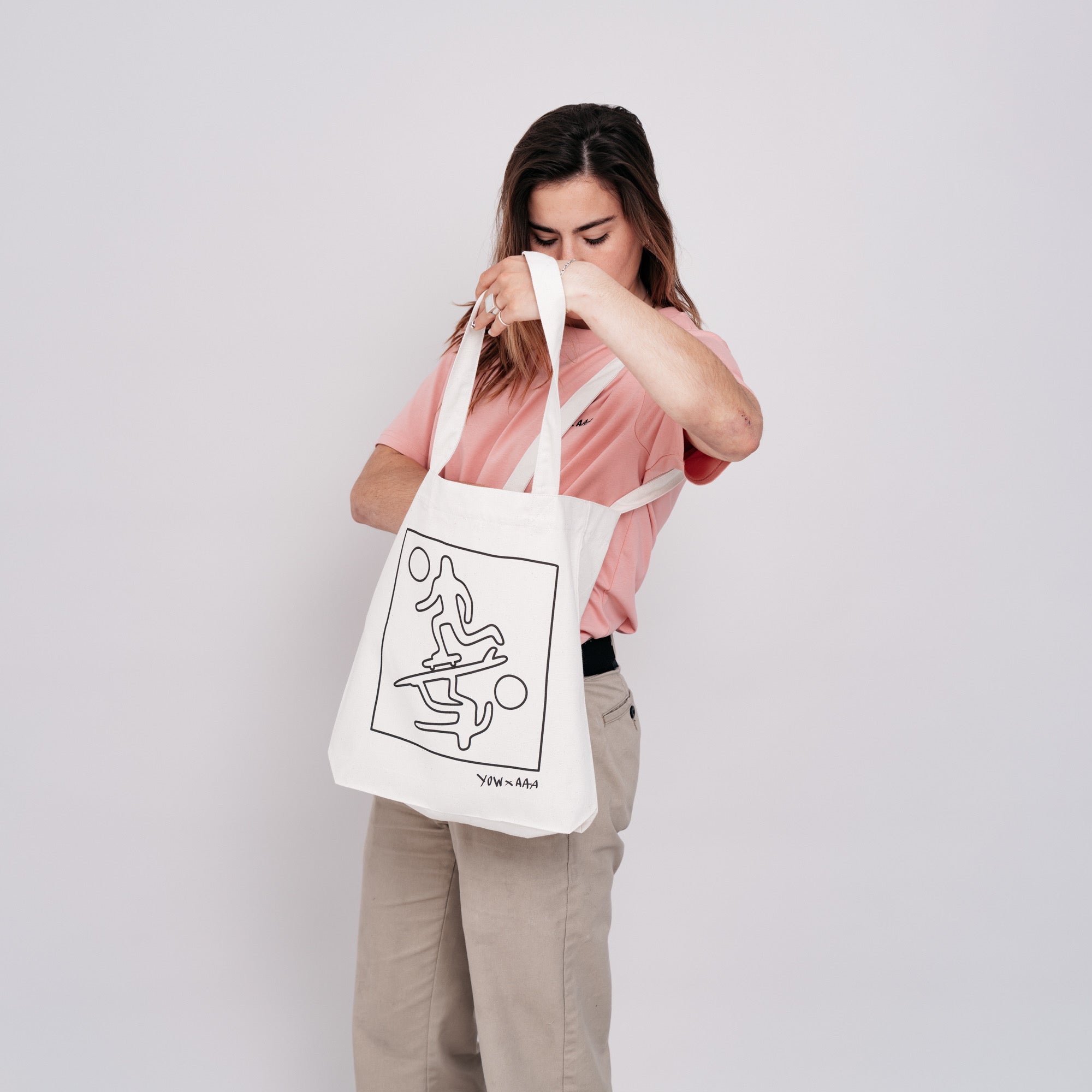 AAA x YOW Tote Bag - Natural