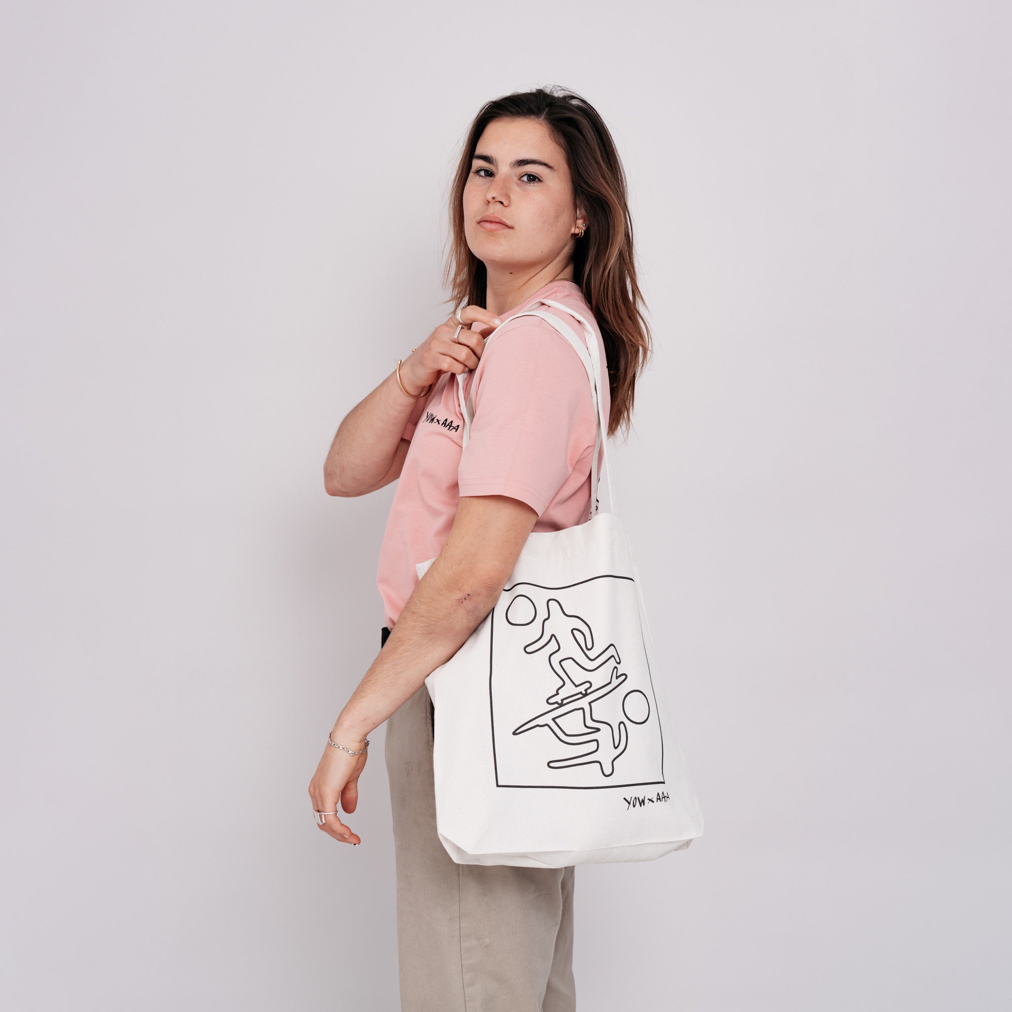 AAA x YOW Tote Bag - Natural