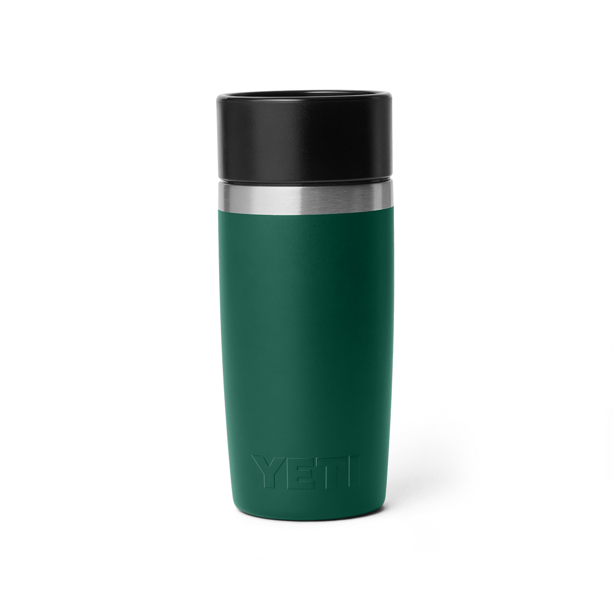 Rambler 12 oz Travel Bottle - Black Forest Green