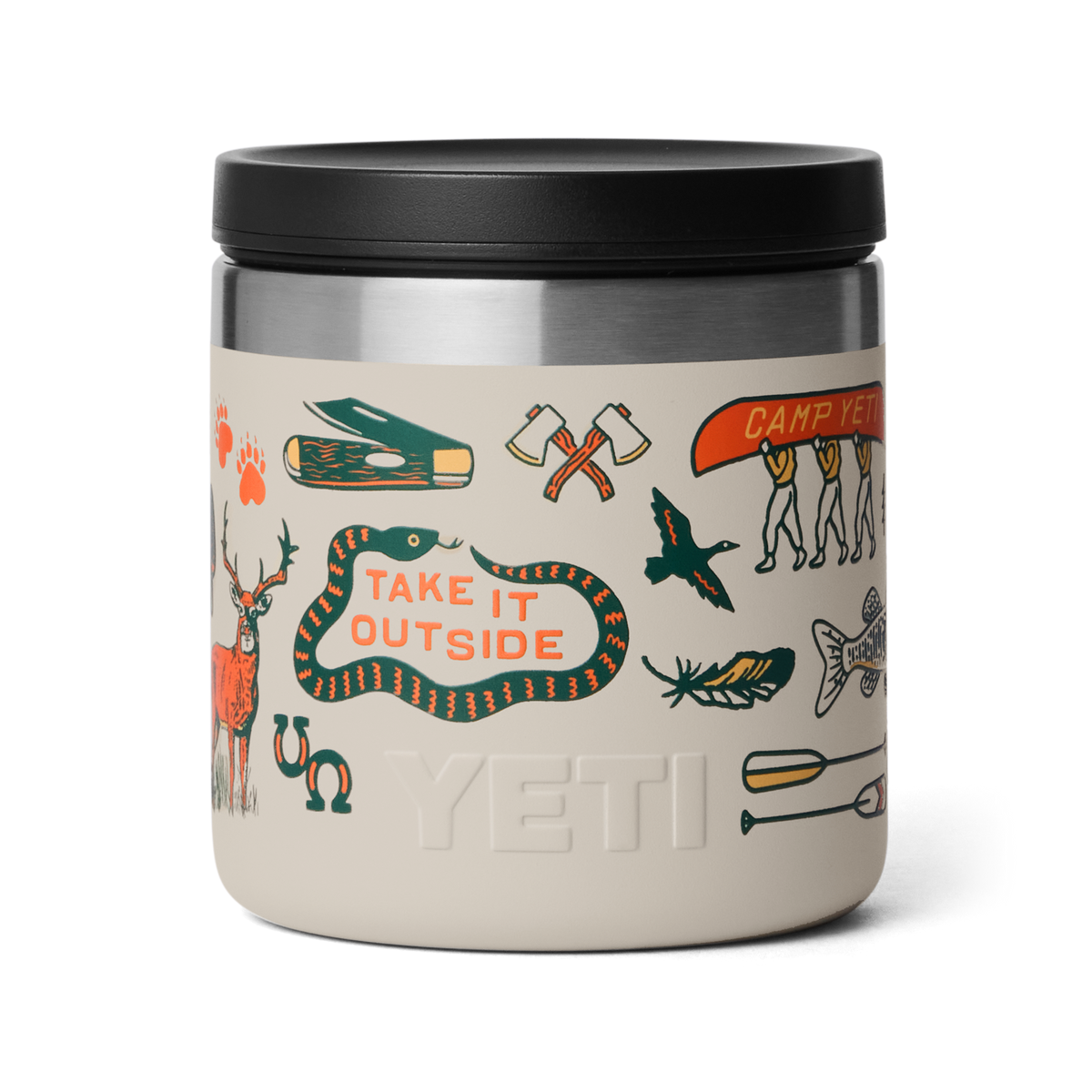 Rambler 8 oz Insulated Food Jar - Cape Summer Camp