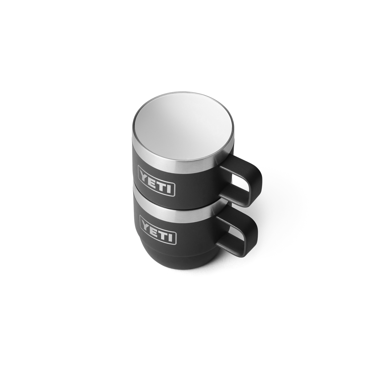 Rambler 6 oz Stackable Mugs (2 pack) - Black