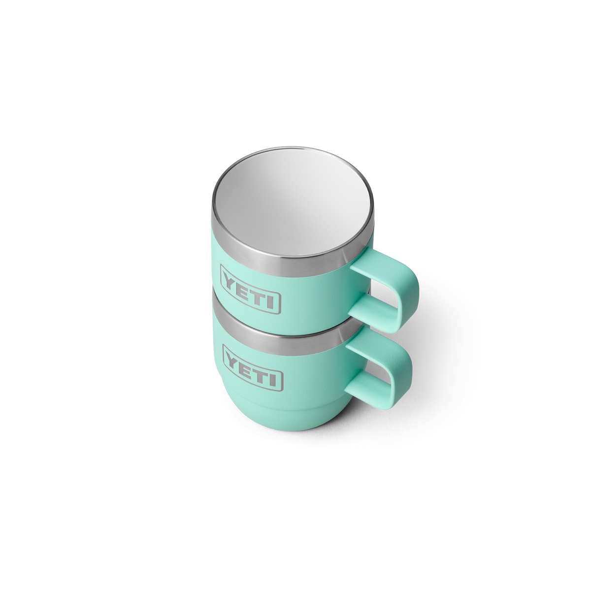Rambler 6 oz Stackable Mugs (2 pack) - Seafoam
