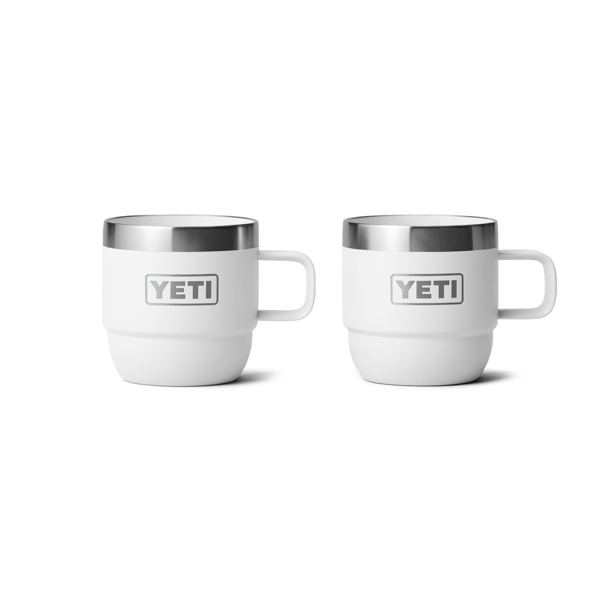 Rambler 6 oz Stackable Mugs (2 pack) - White