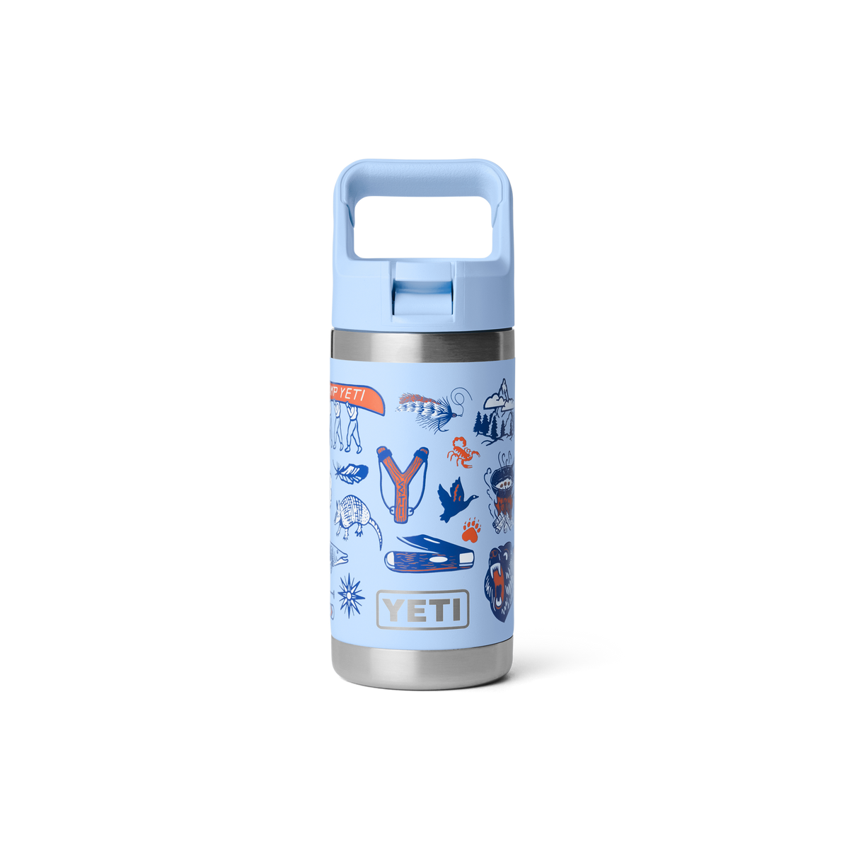 Rambler Jr 12 oz Kids Bottle - Big Sky Summer Camp
