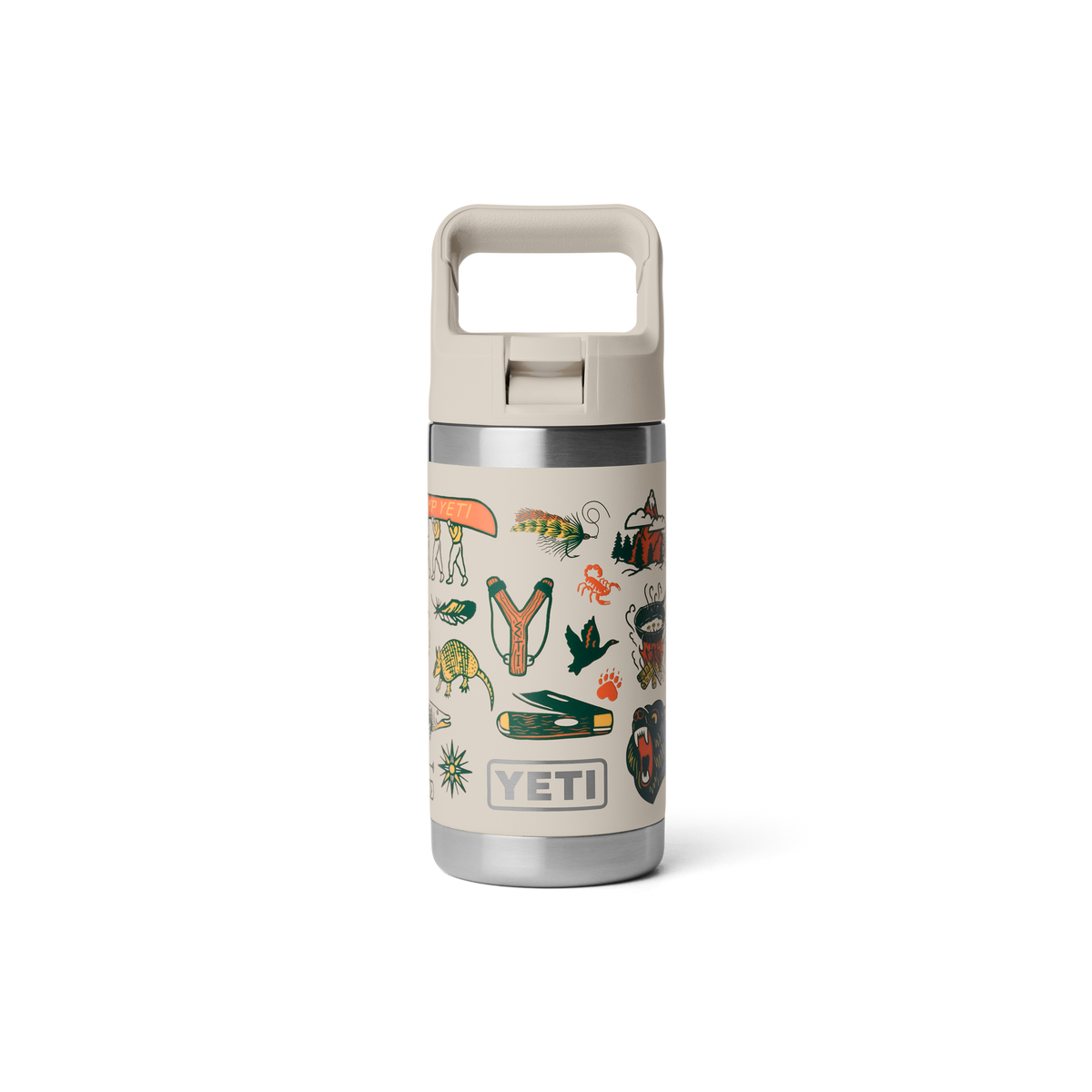 Rambler Jr 12 oz Kids Bottle - Cape Summer Camp