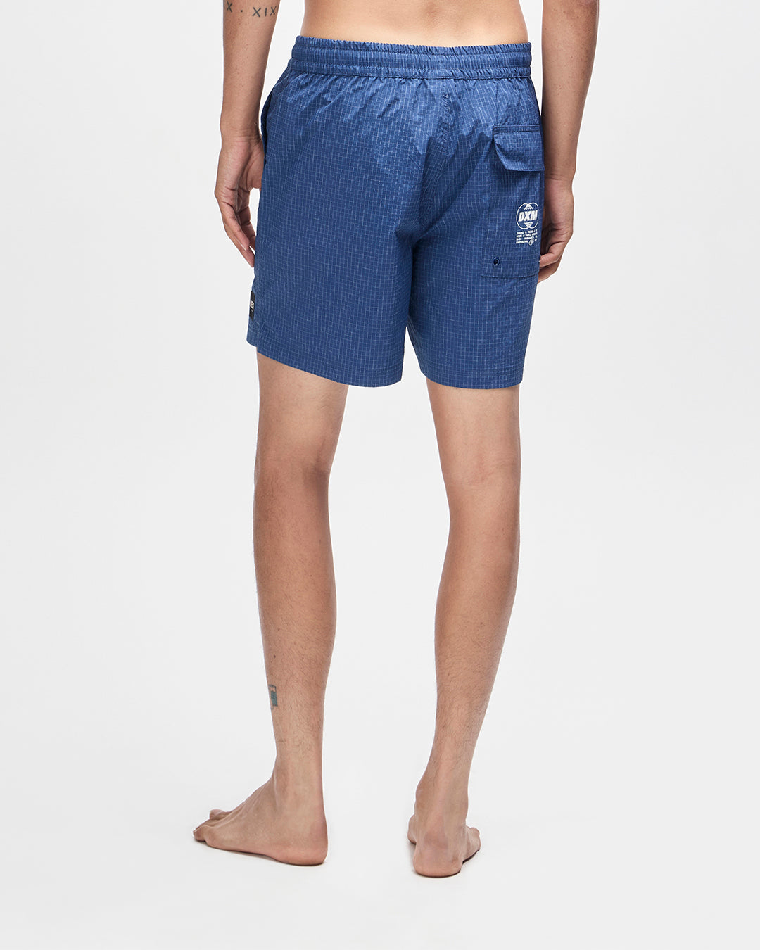 Service Mesh Swim Short - Mechanic Blue