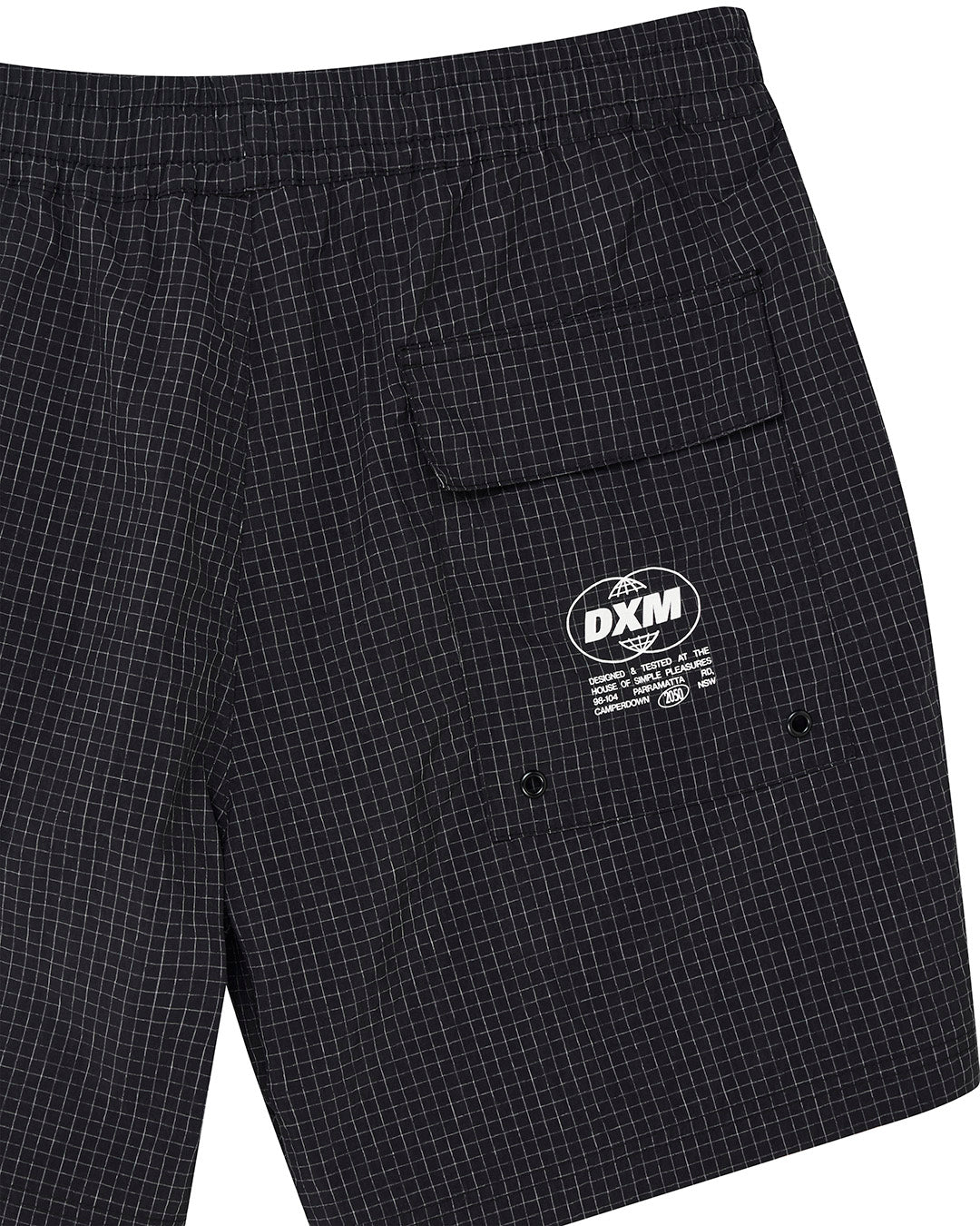 Service Mesh Swim Short - Black