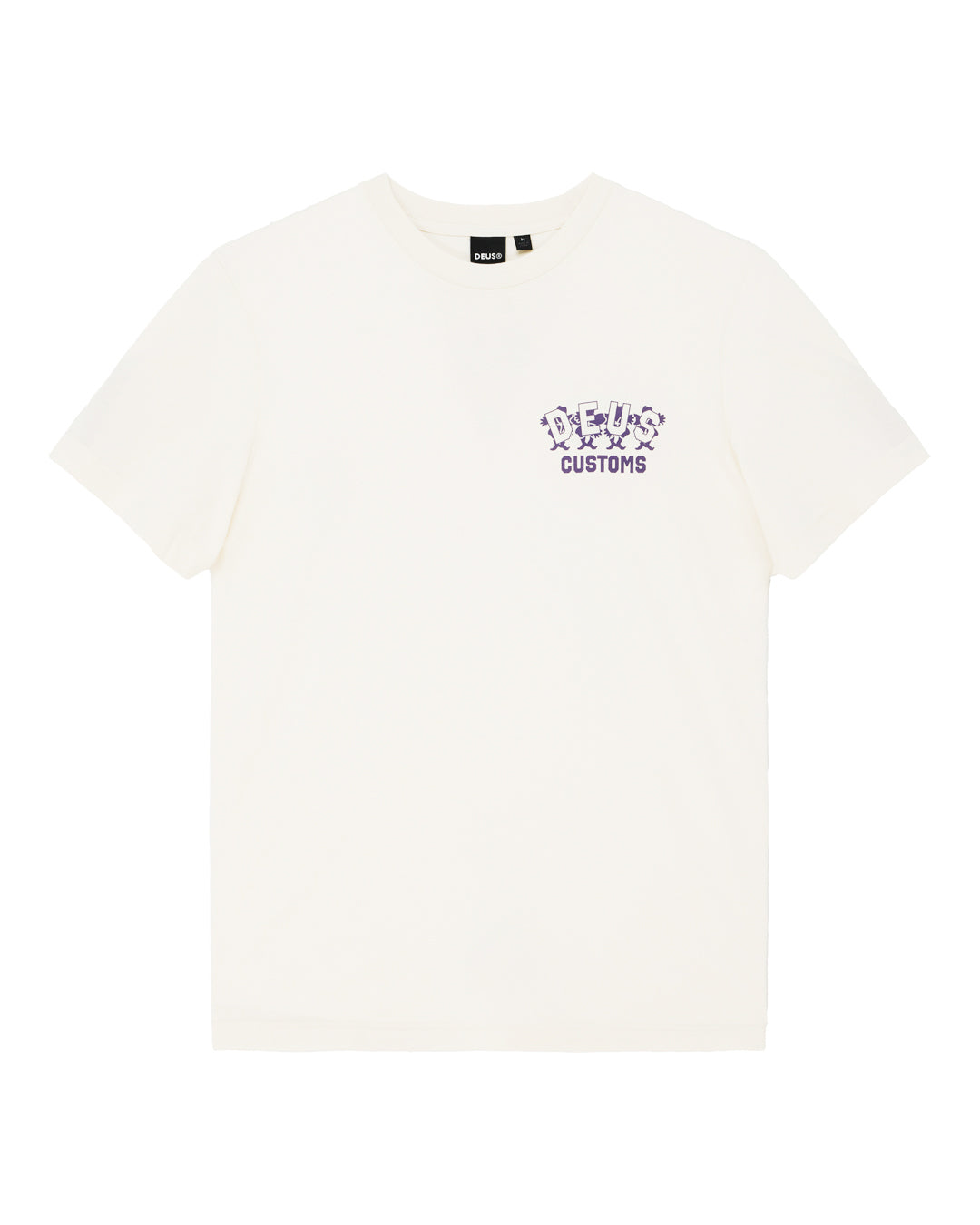 Fancy Pansy Tee - Vintage White