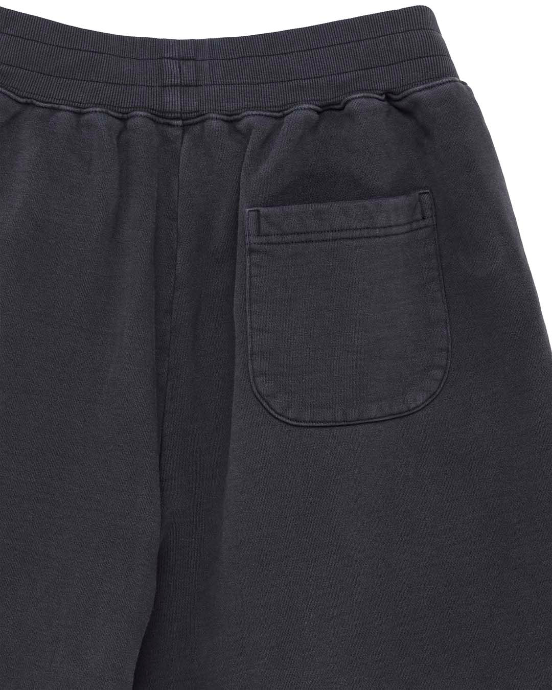 Shield Garment Dyed Track Short - Black