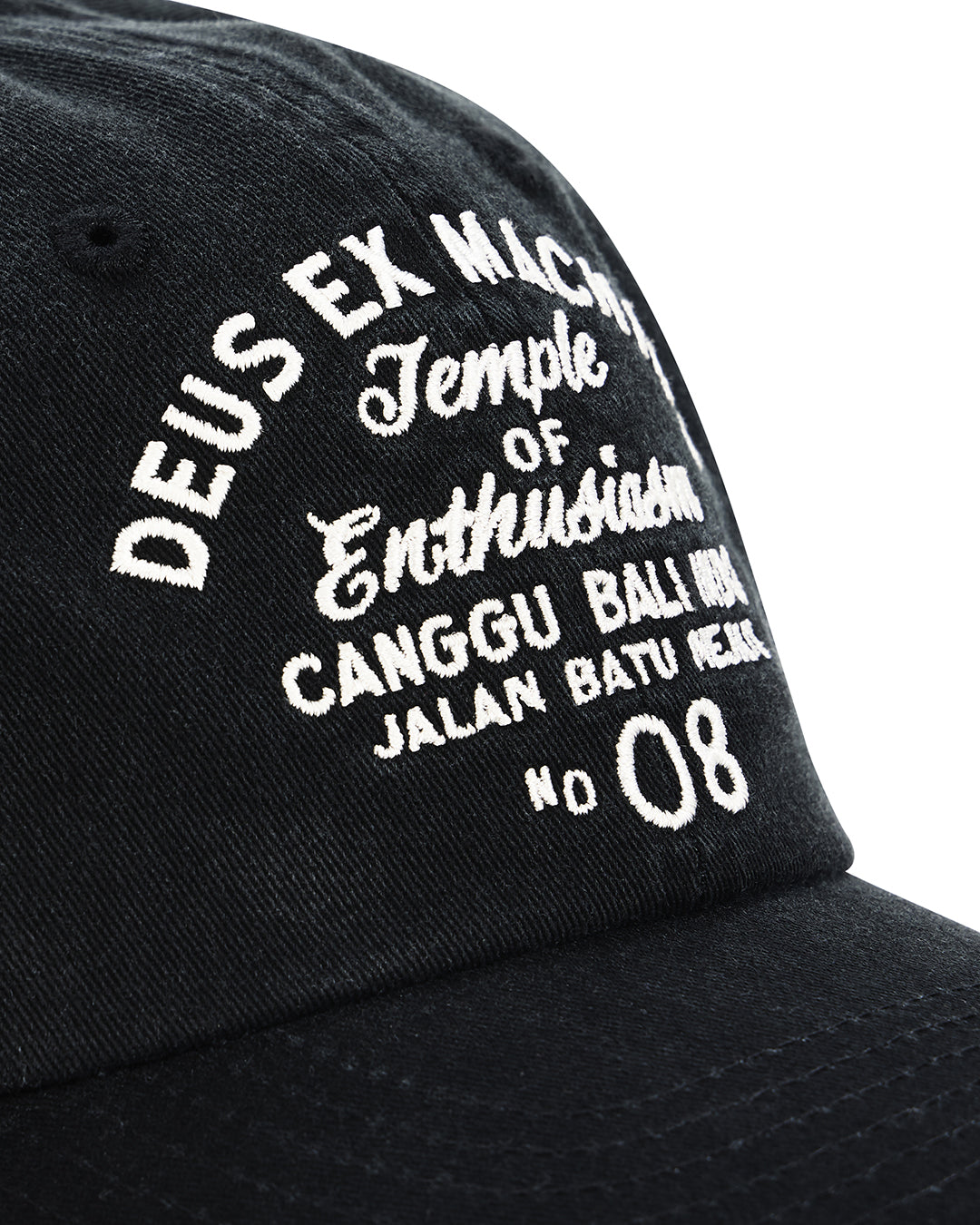 CANGGU SIGN CAP - Black