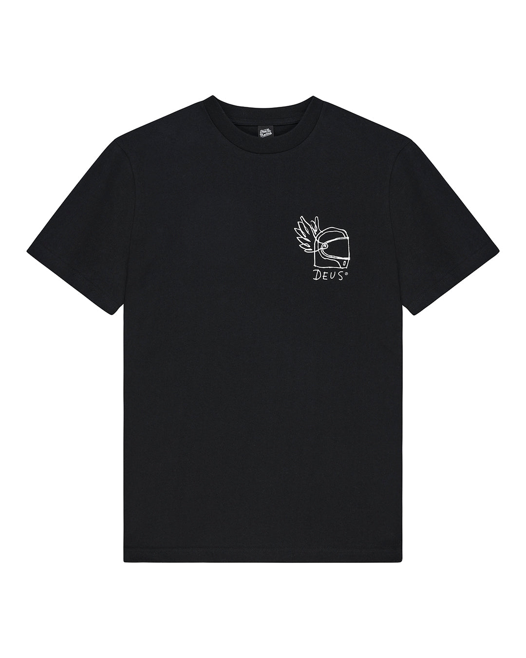 Harajuku Helmet Tee - Black