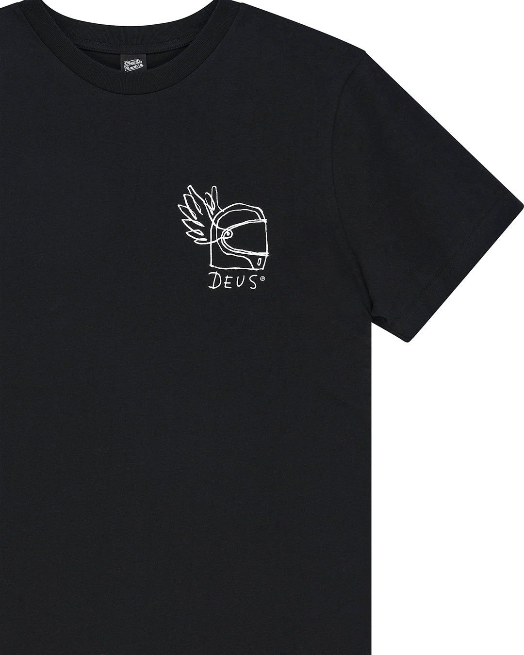 Harajuku Helmet Tee - Black
