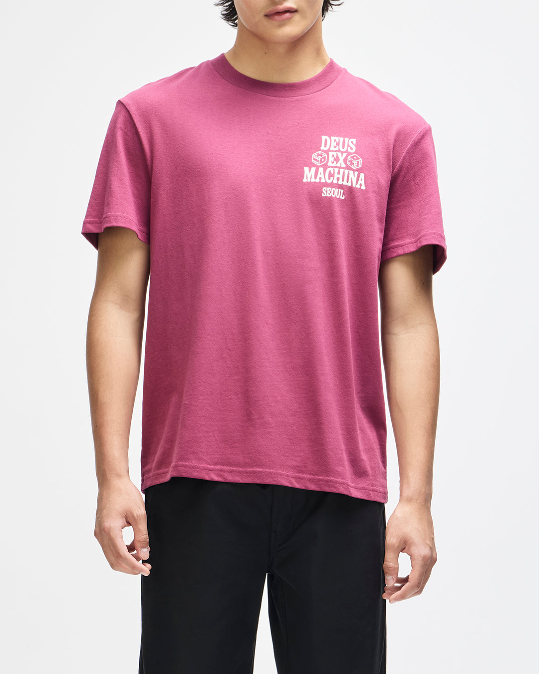Seoul Ceramic Tee - Burgundy