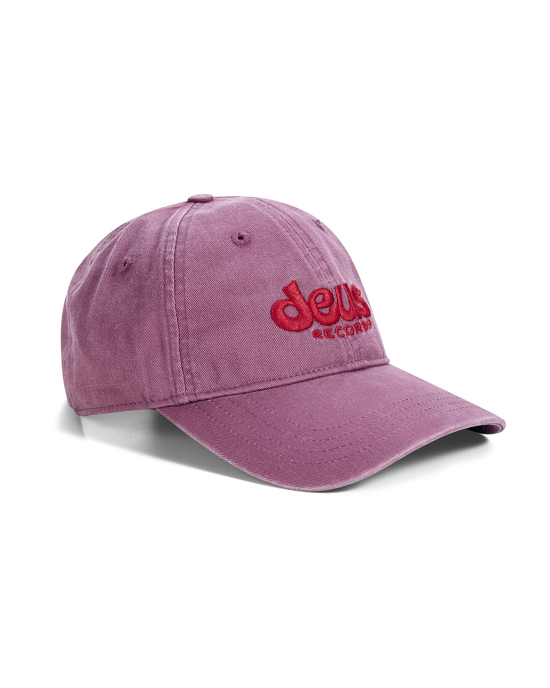 Smile Dad Cap - Red Violet