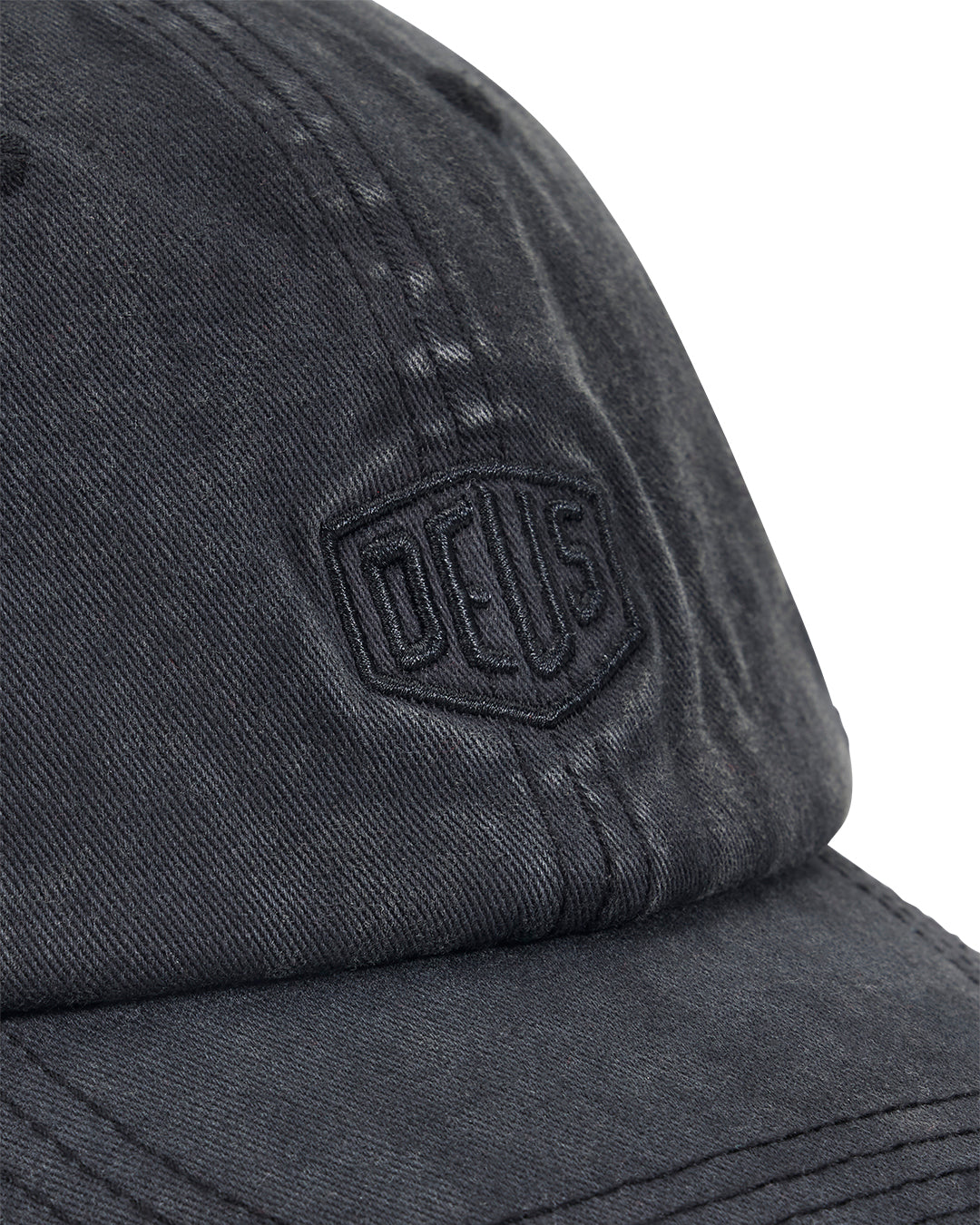 Shield Garment Dyed Dad Cap - Black
