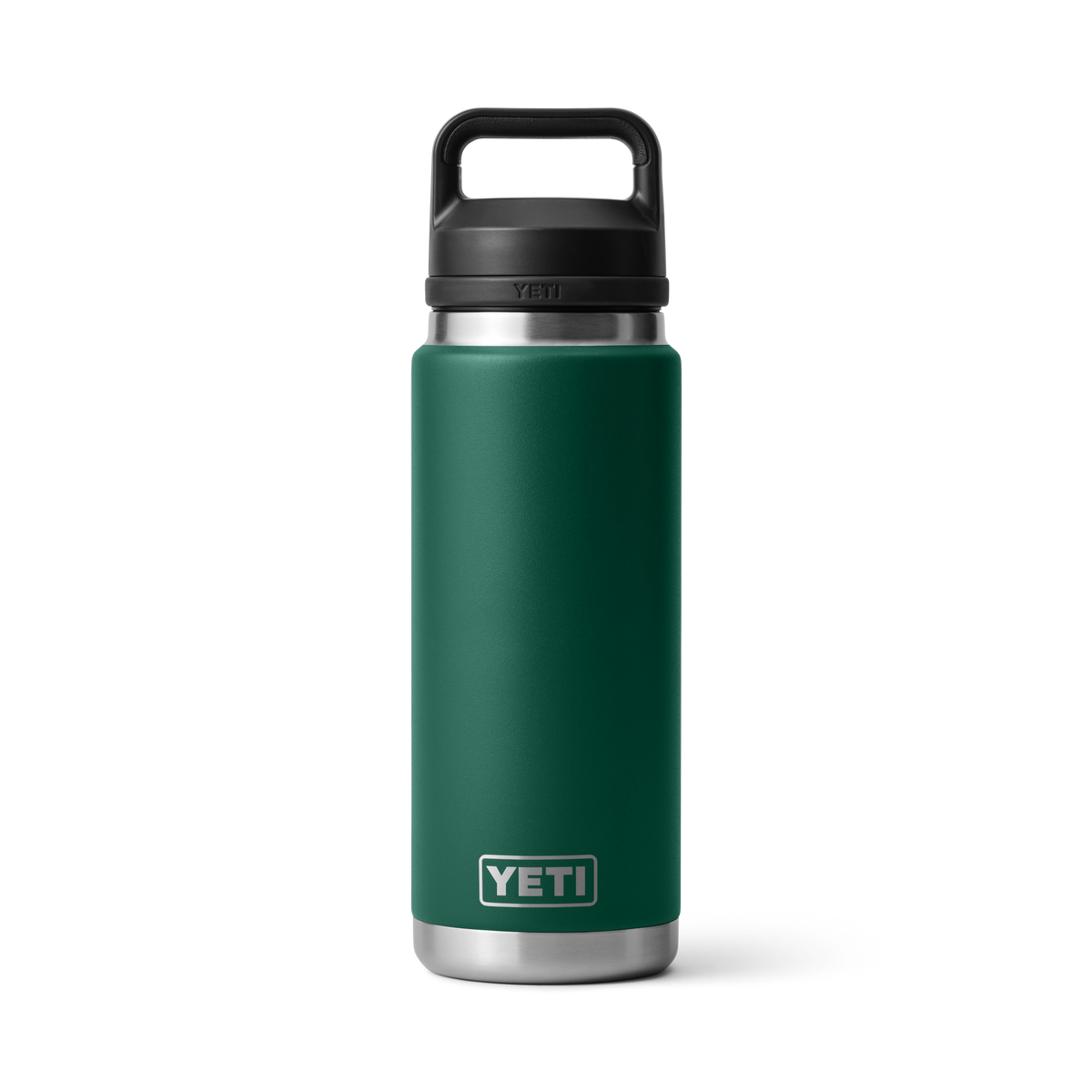 Rambler 26 oz Bottle with Chug Cap - Black Forest Green