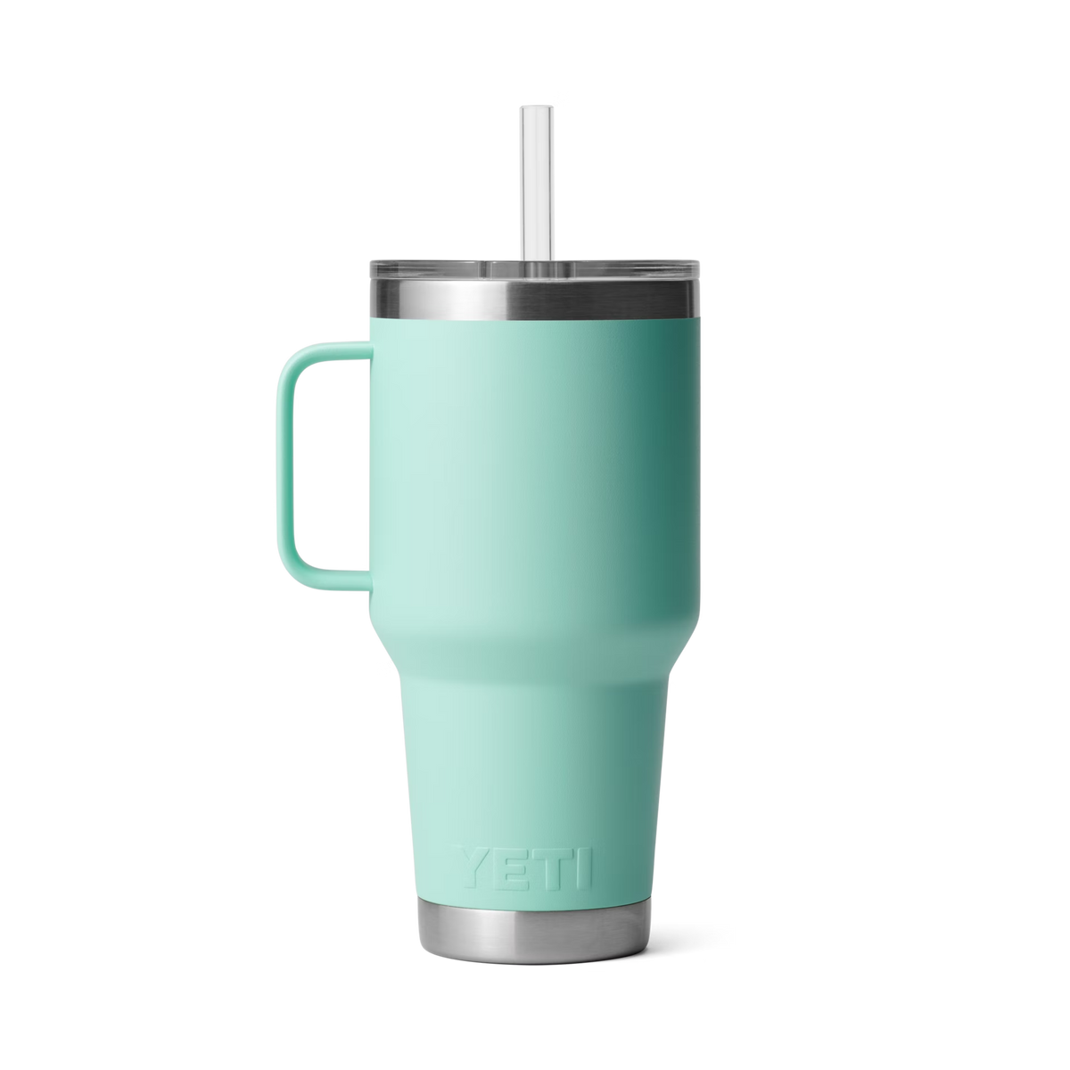Rambler 35 oz Straw Mug - Seafoam