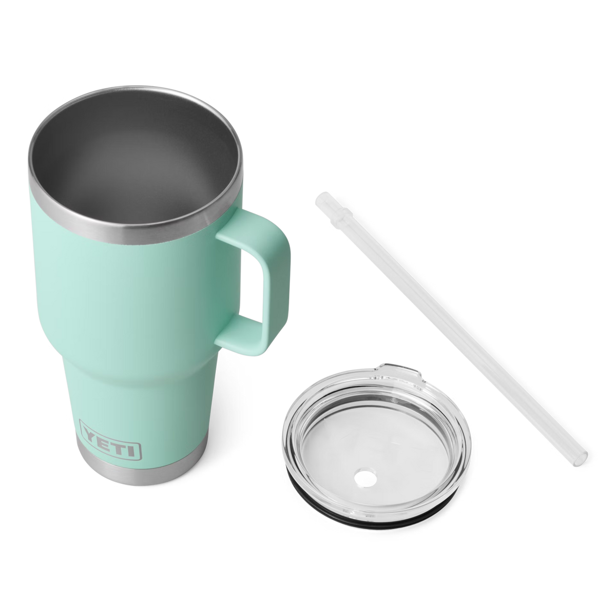 Rambler 35 oz Straw Mug - Seafoam