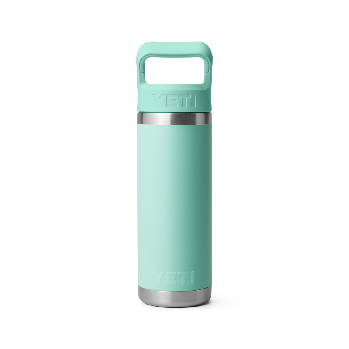 Rambler 18 oz Bottle with Straw Cap - Seafoam