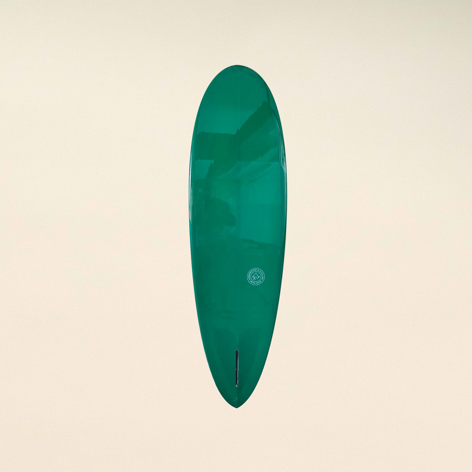 The Plume - Green, Polished - 6'5