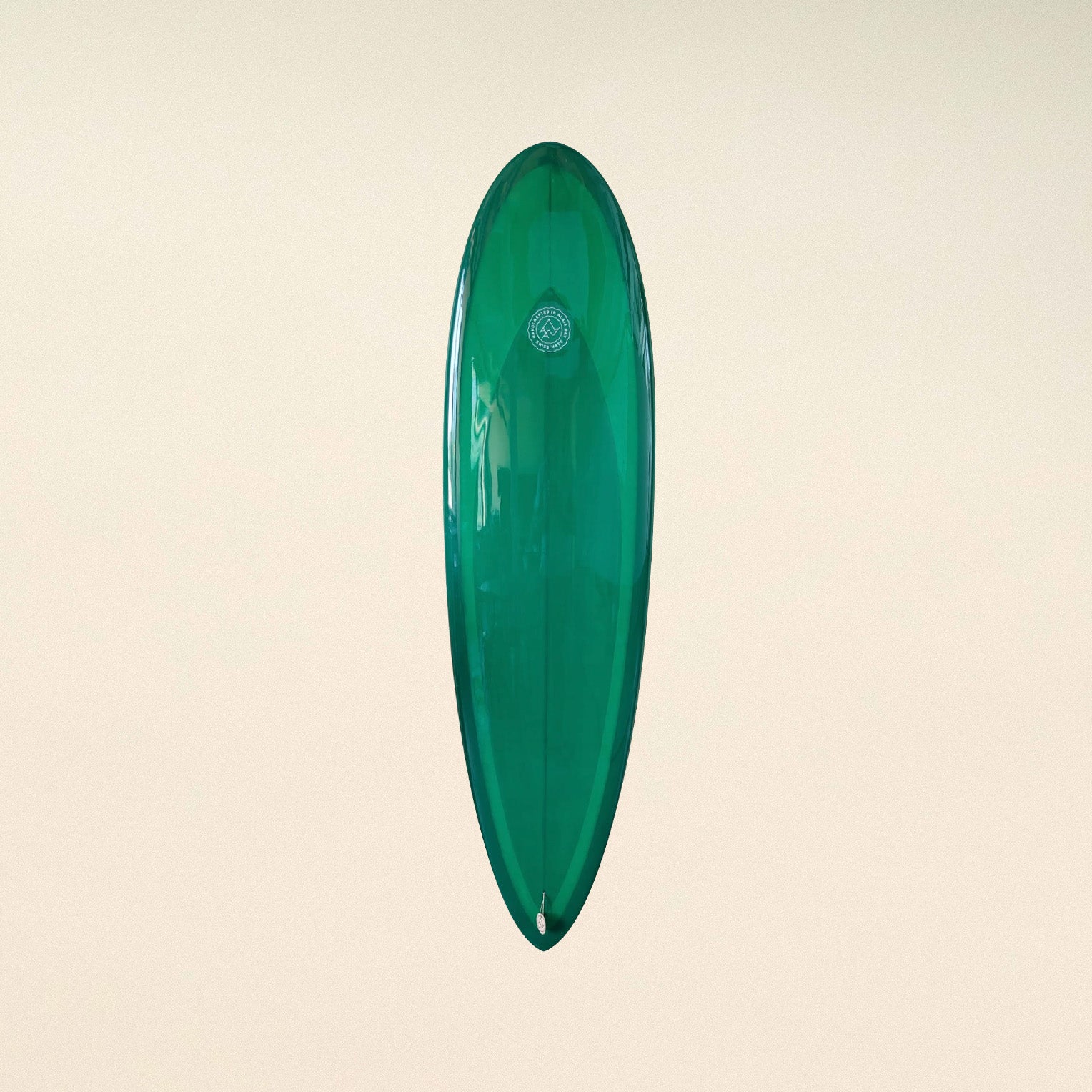 The Plume - Green, Polished - 6'5