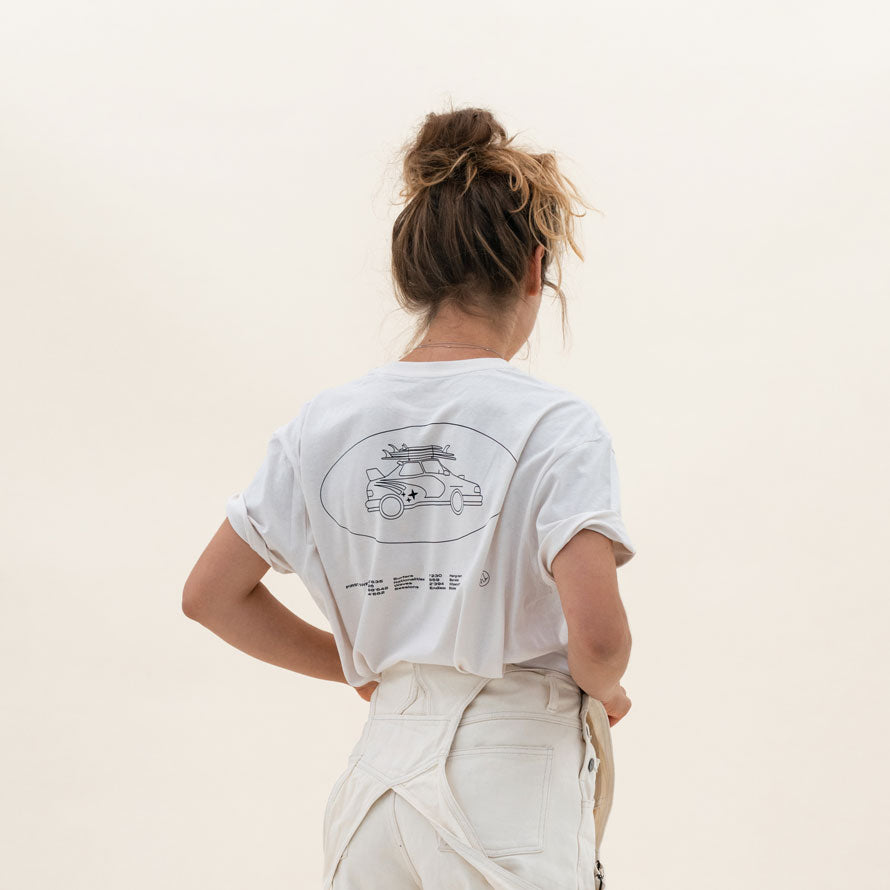 The Subaru Tee White