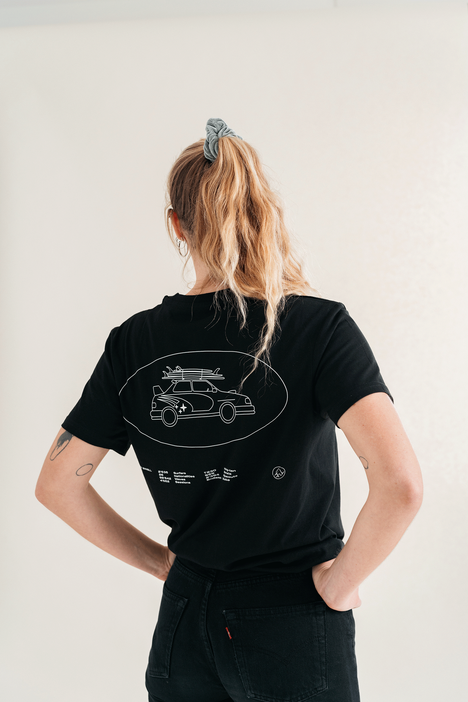 The Subaru Tee Black