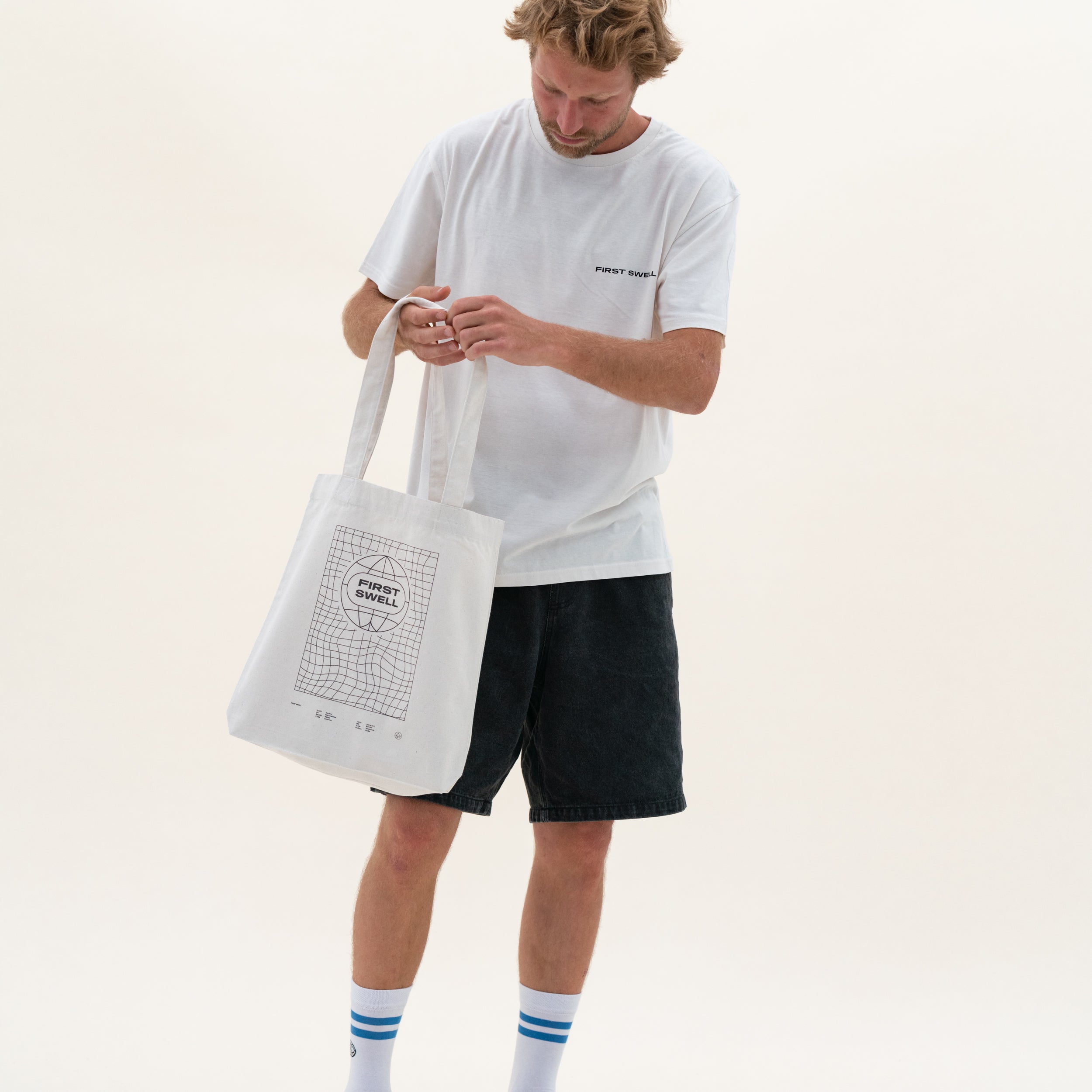 The Grid Tote Bag