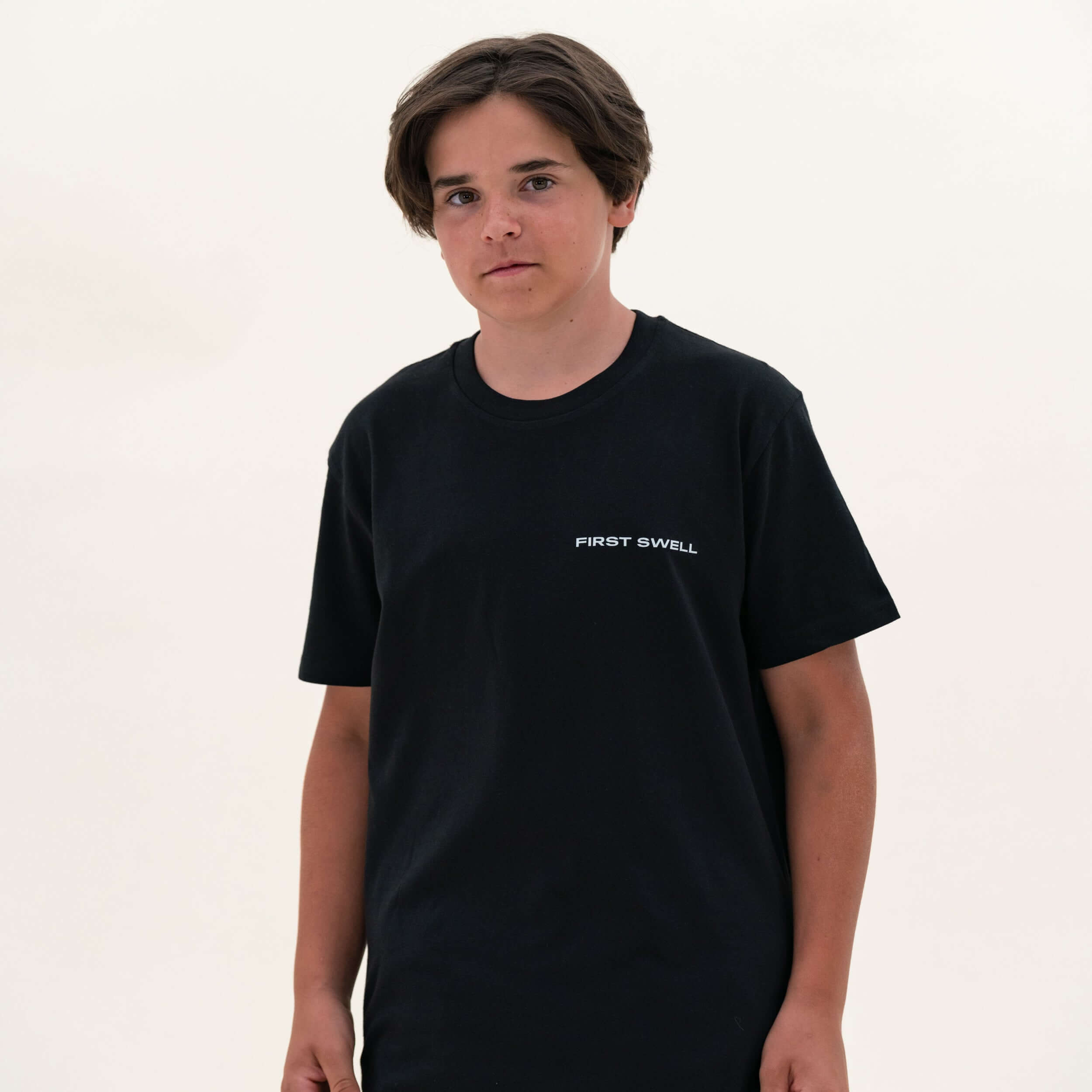 The Grid Tee Black
