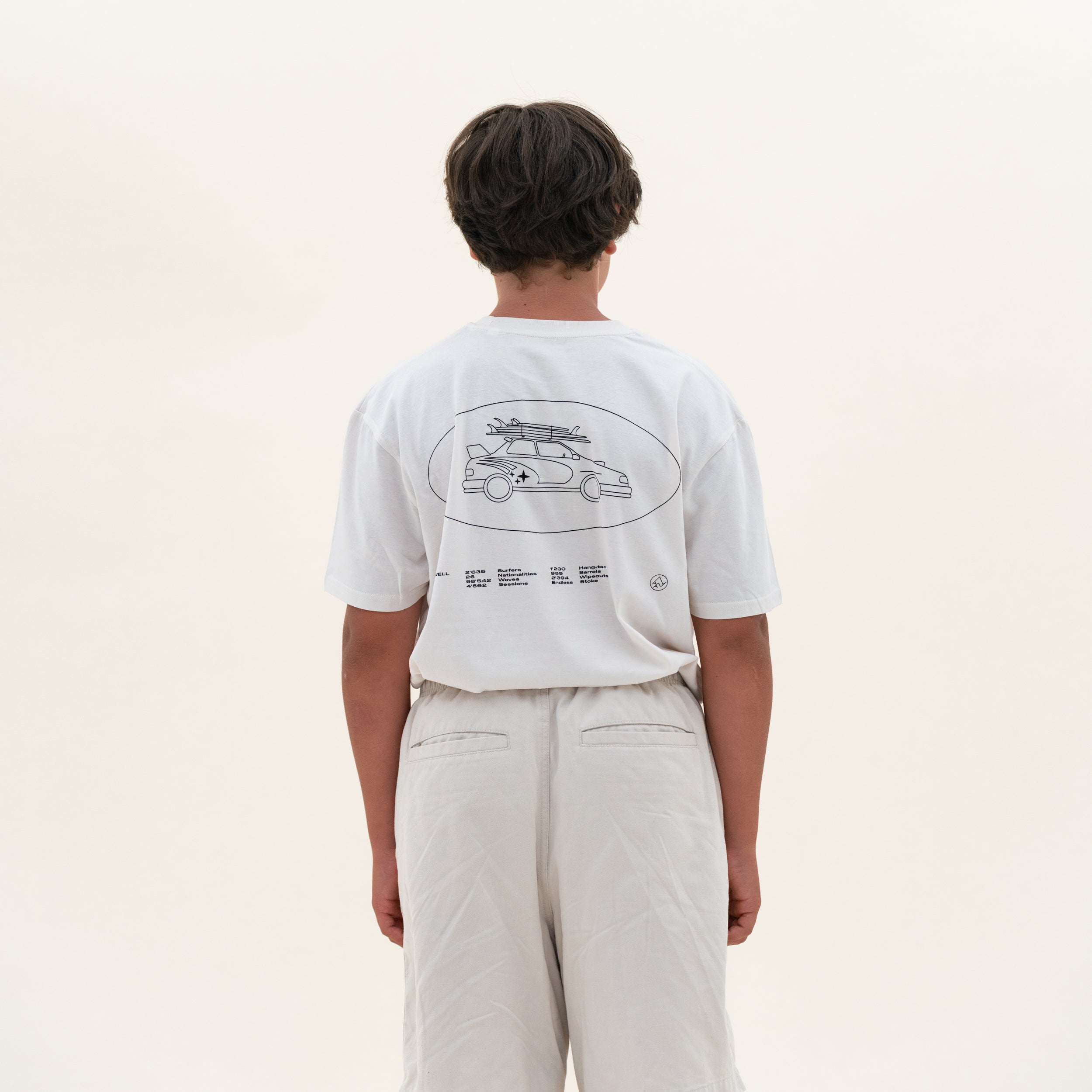 The Subaru Tee White