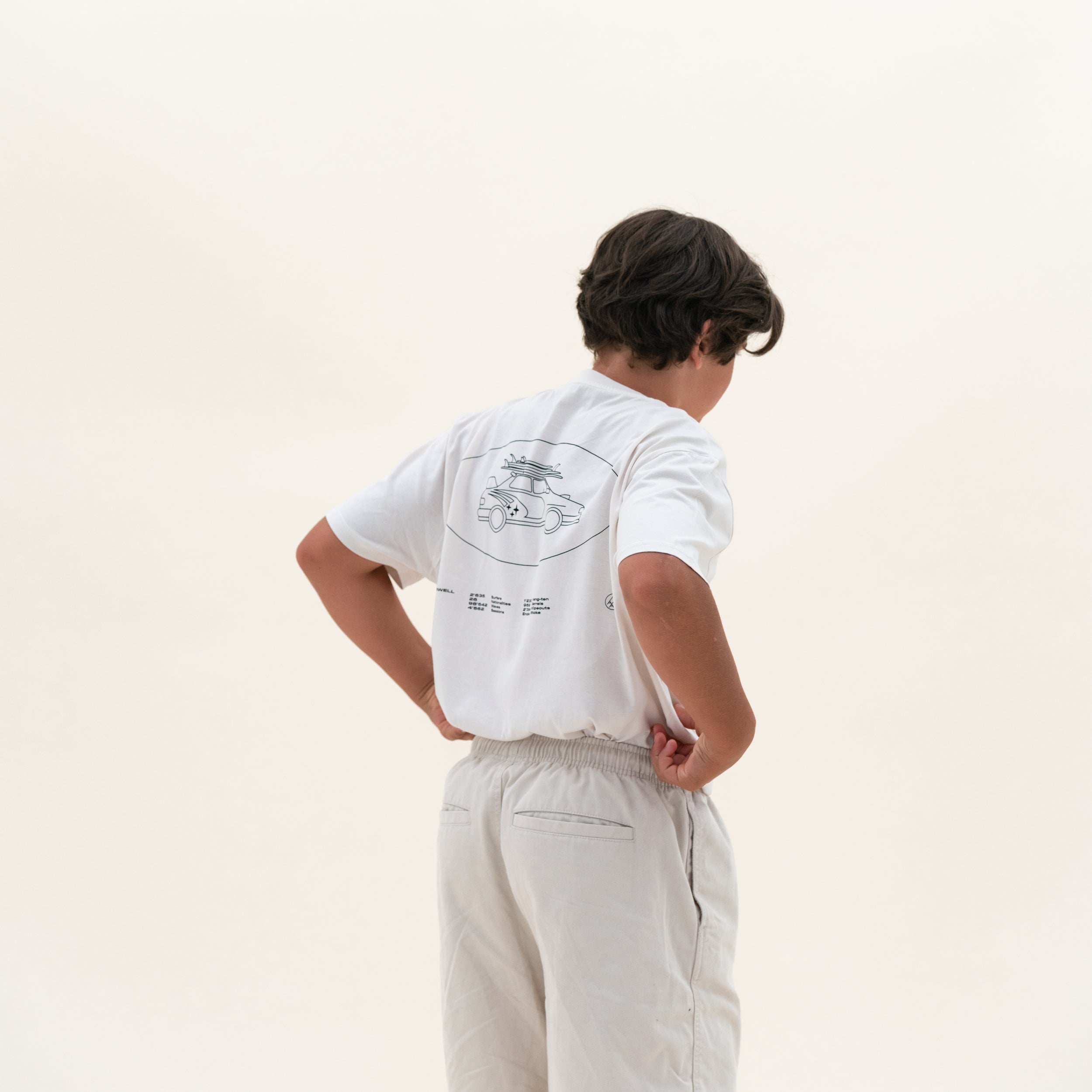 The Subaru Tee White
