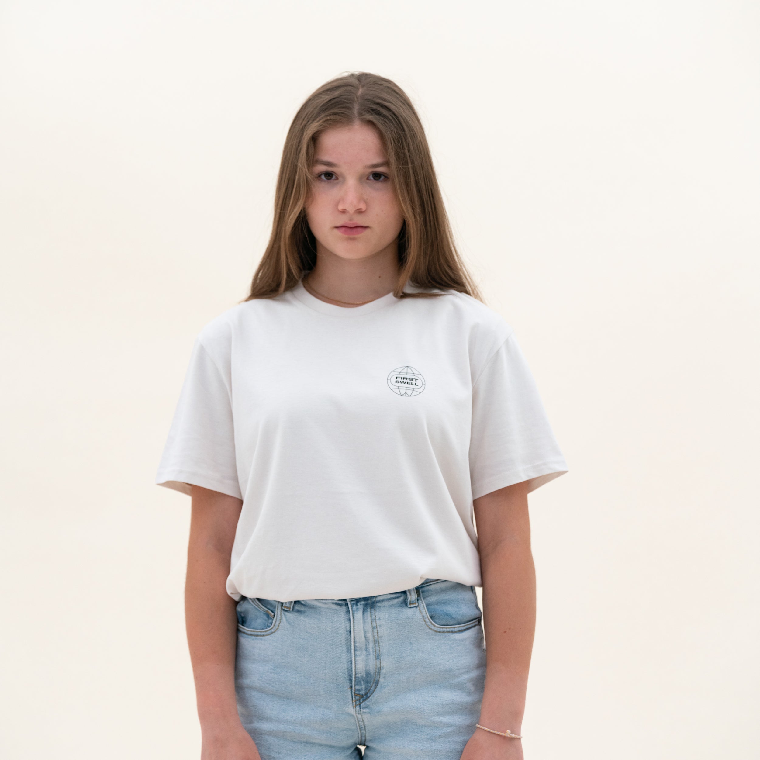 The Stickers Tee White