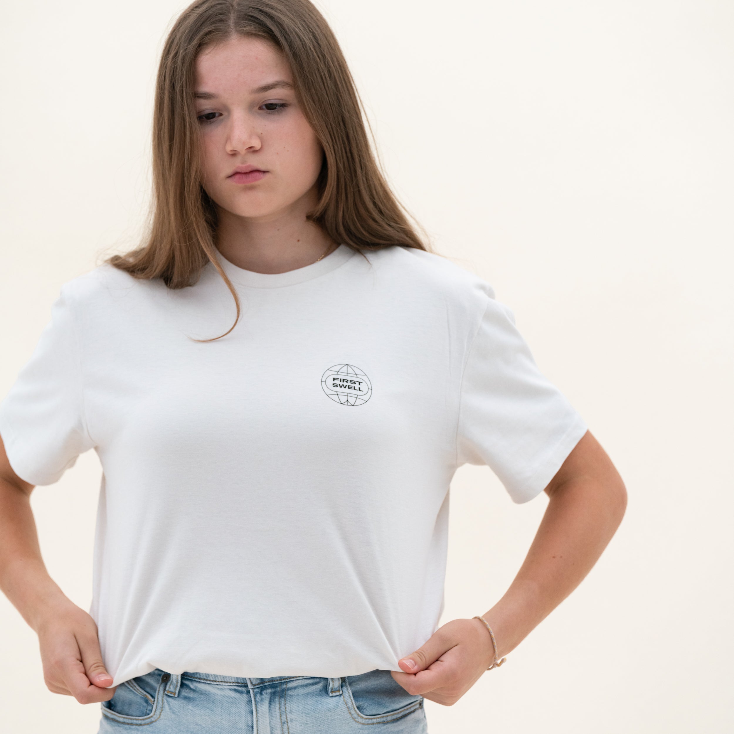 The Stickers Tee White