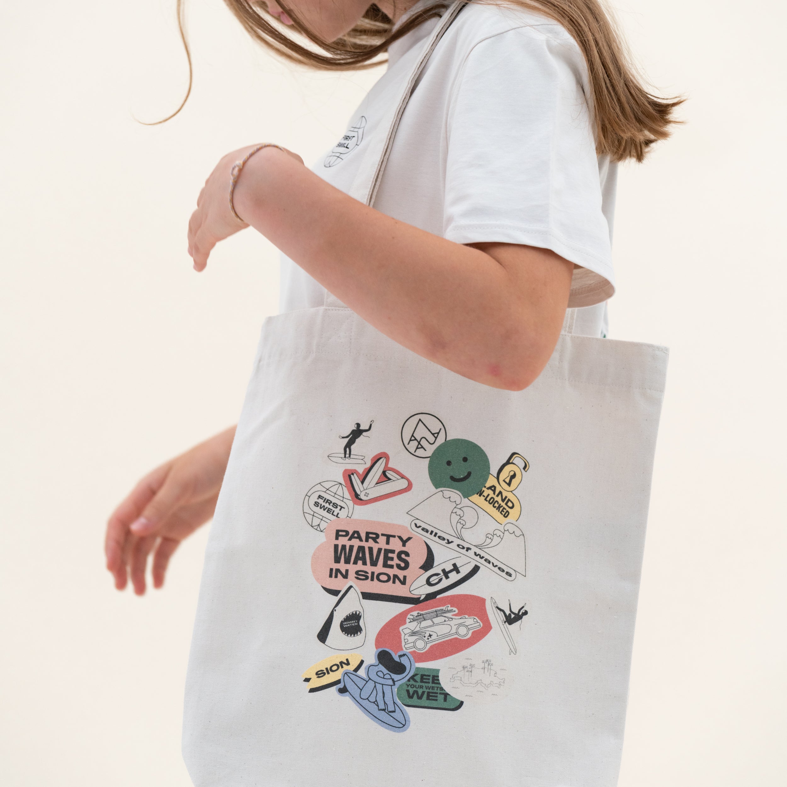 The Stickers Tote Bag