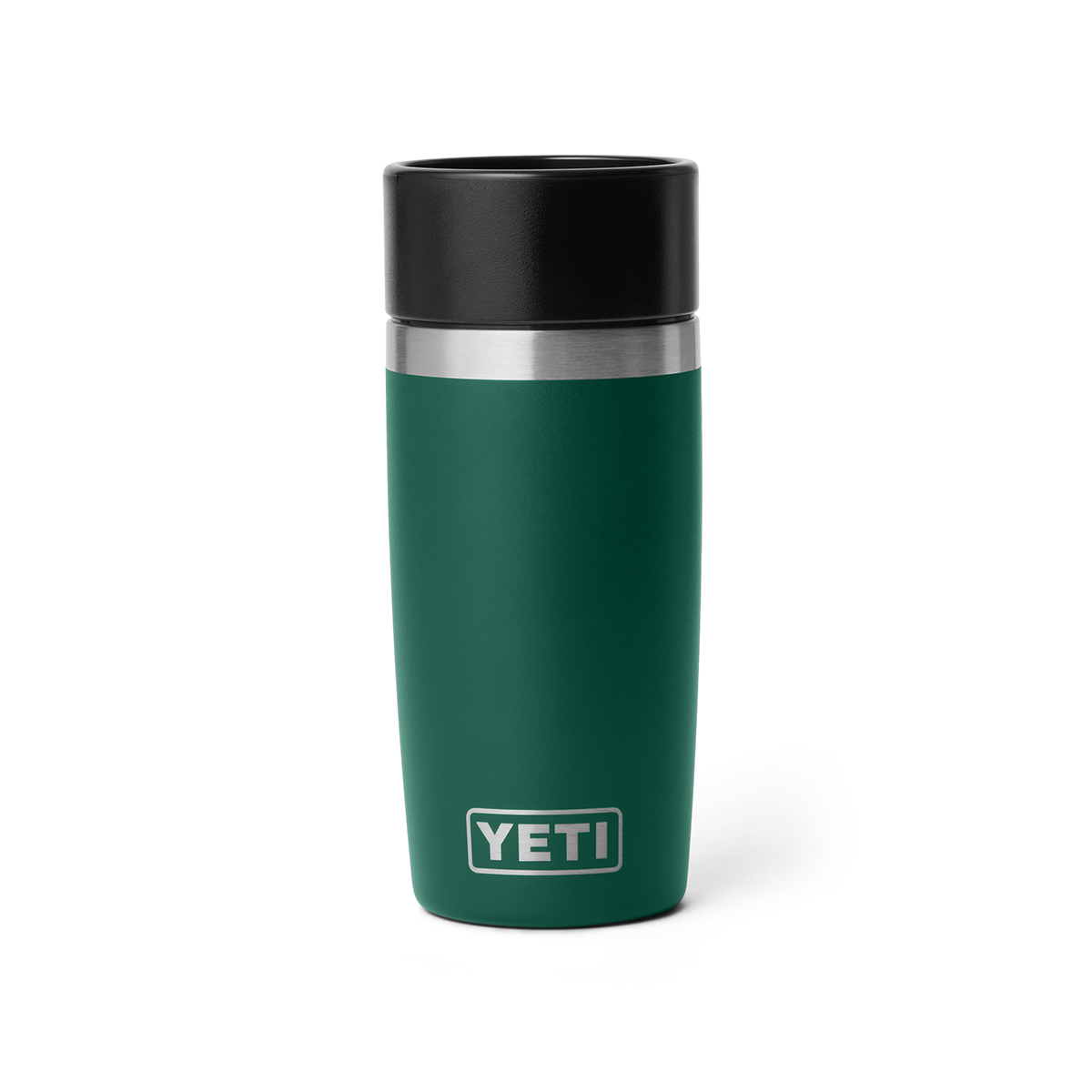 Rambler 12 oz Travel Bottle - Black Forest Green