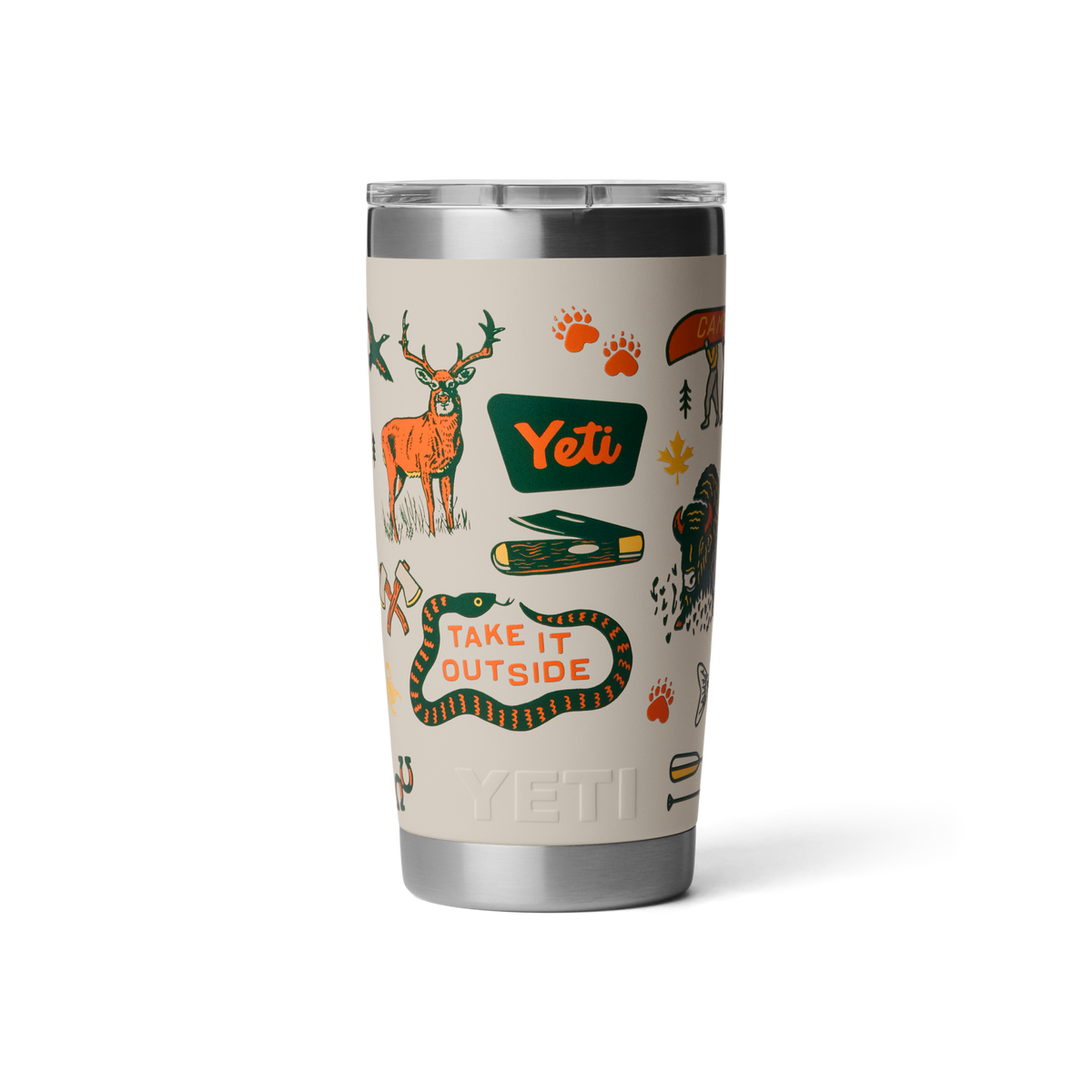 Rambler 20 oz Tumbler - Cape Summer Camp