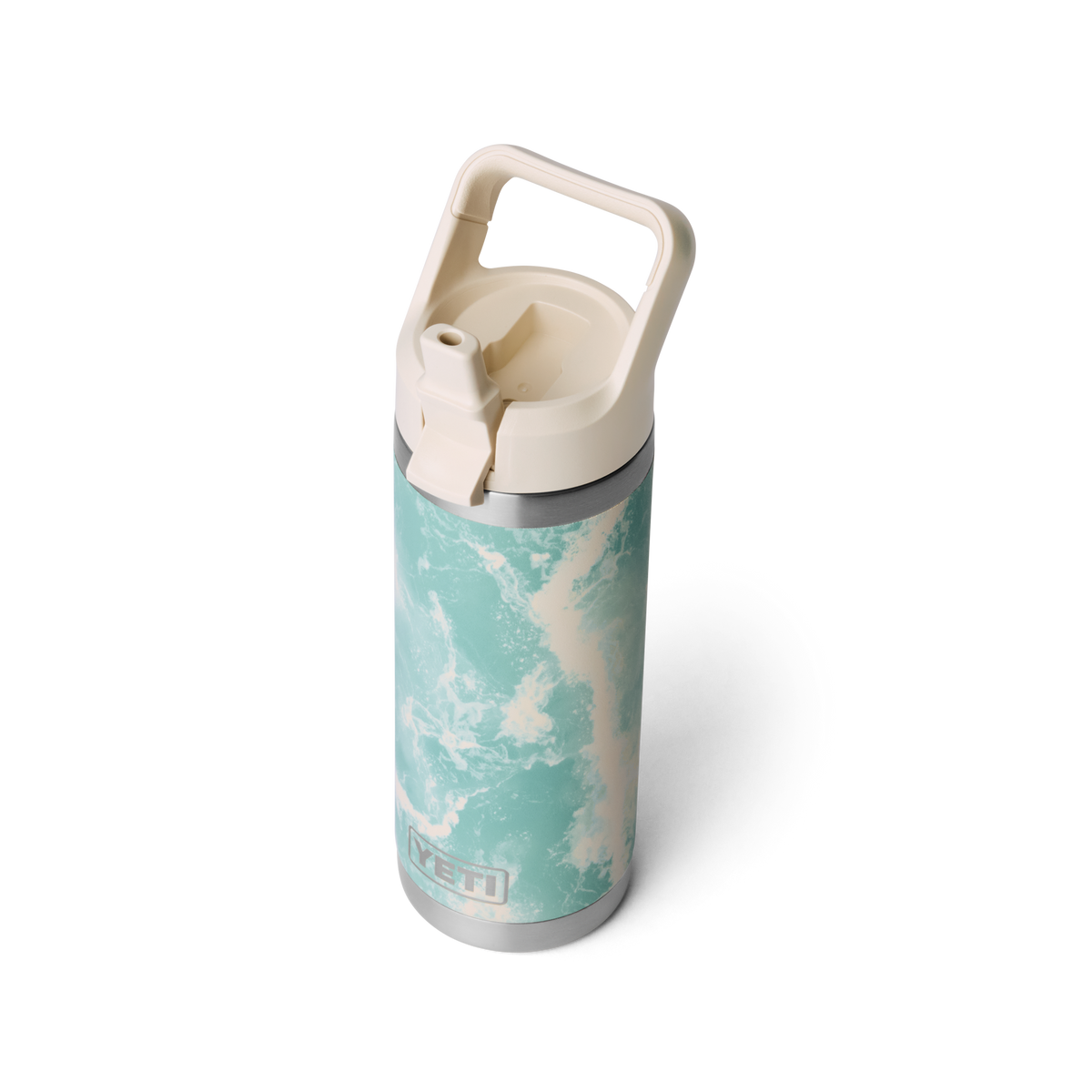 Rambler 18 oz Bottle with Straw Cap - Sea View