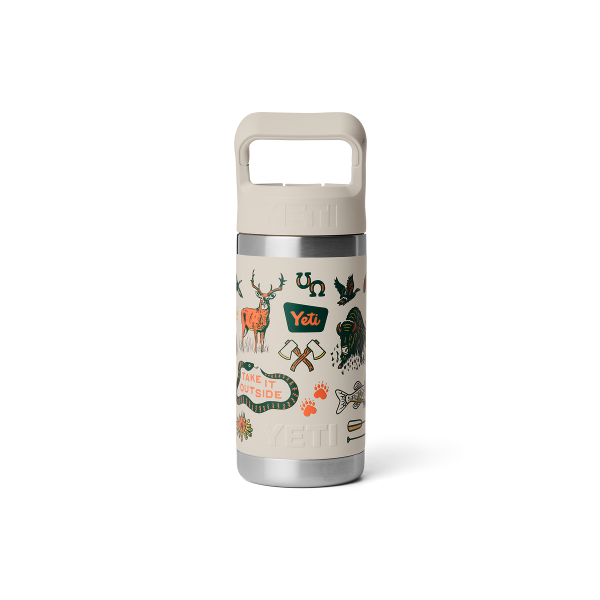 Rambler Jr 12 oz Kids Bottle - Cape Summer Camp