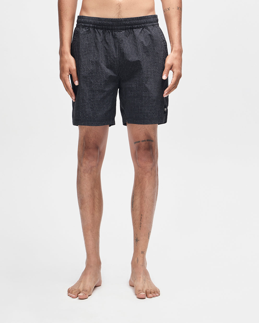 Service Mesh Swim Short - Black