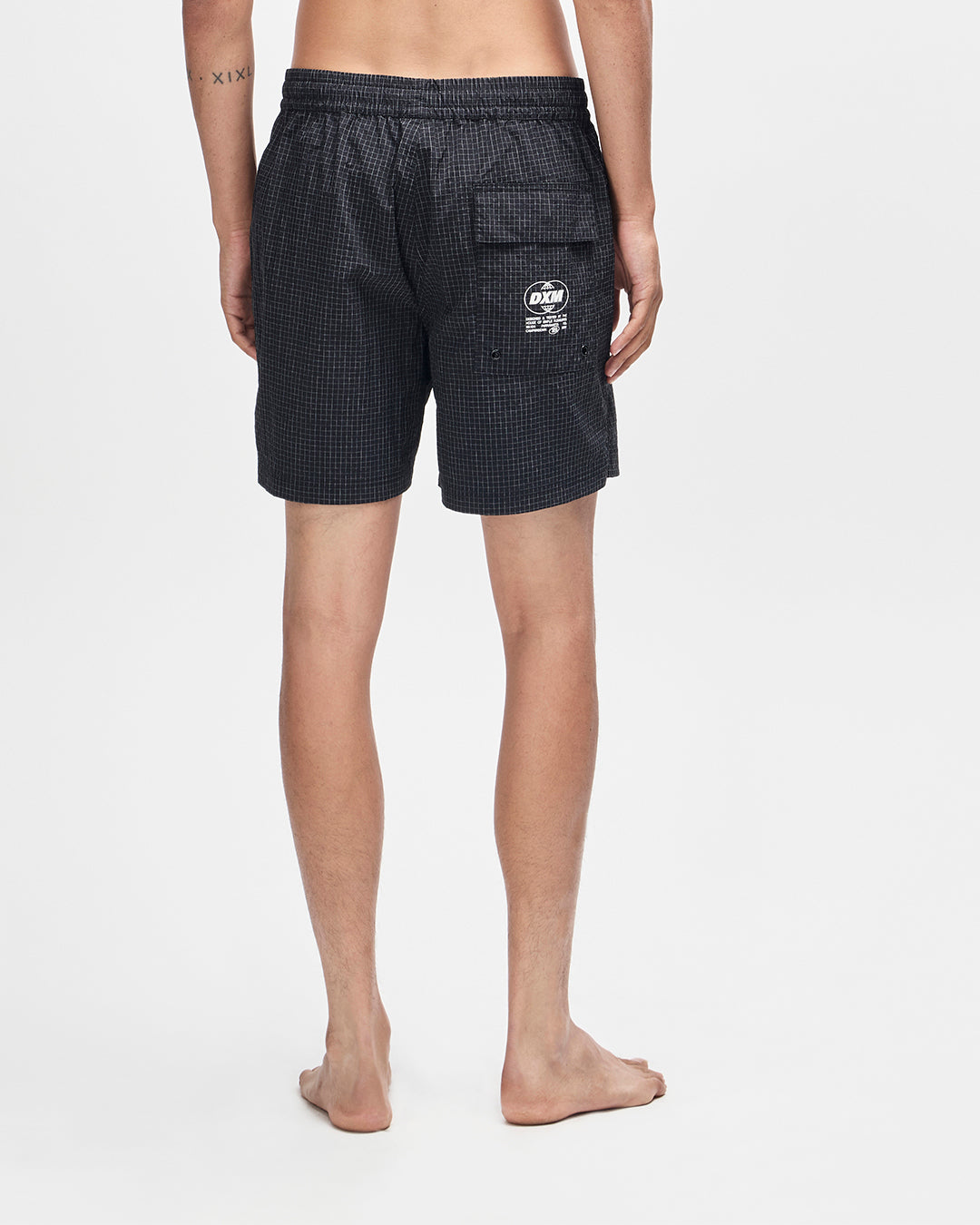 Service Mesh Swim Short - Black
