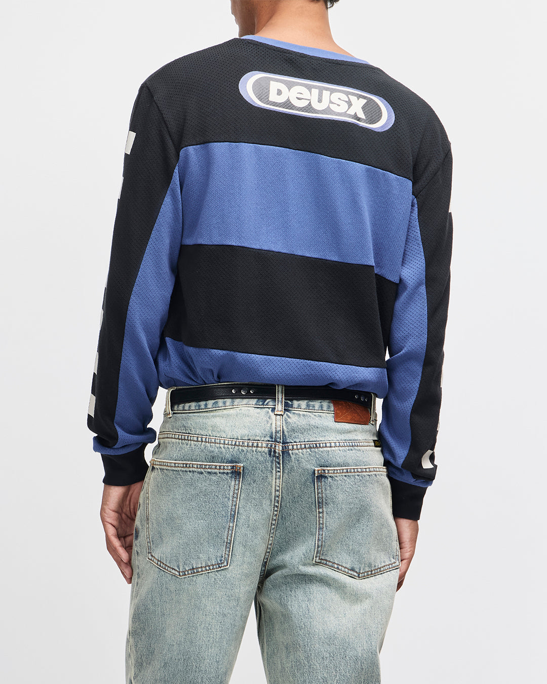 Vilander Moto Jersey - Mechanic Blue Combo