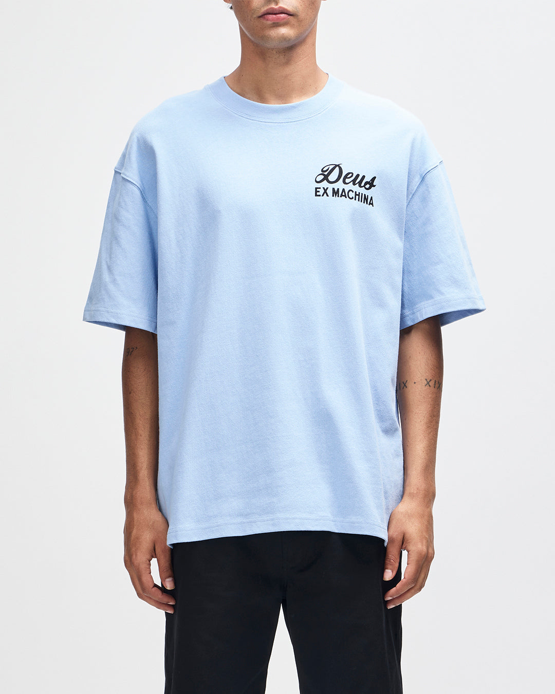 Harajuku Sign Tee - Cerulean Blue
