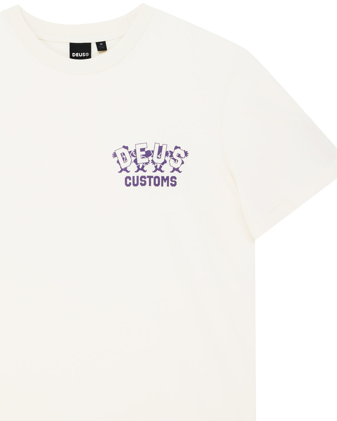 Fancy Pansy Tee - Vintage White