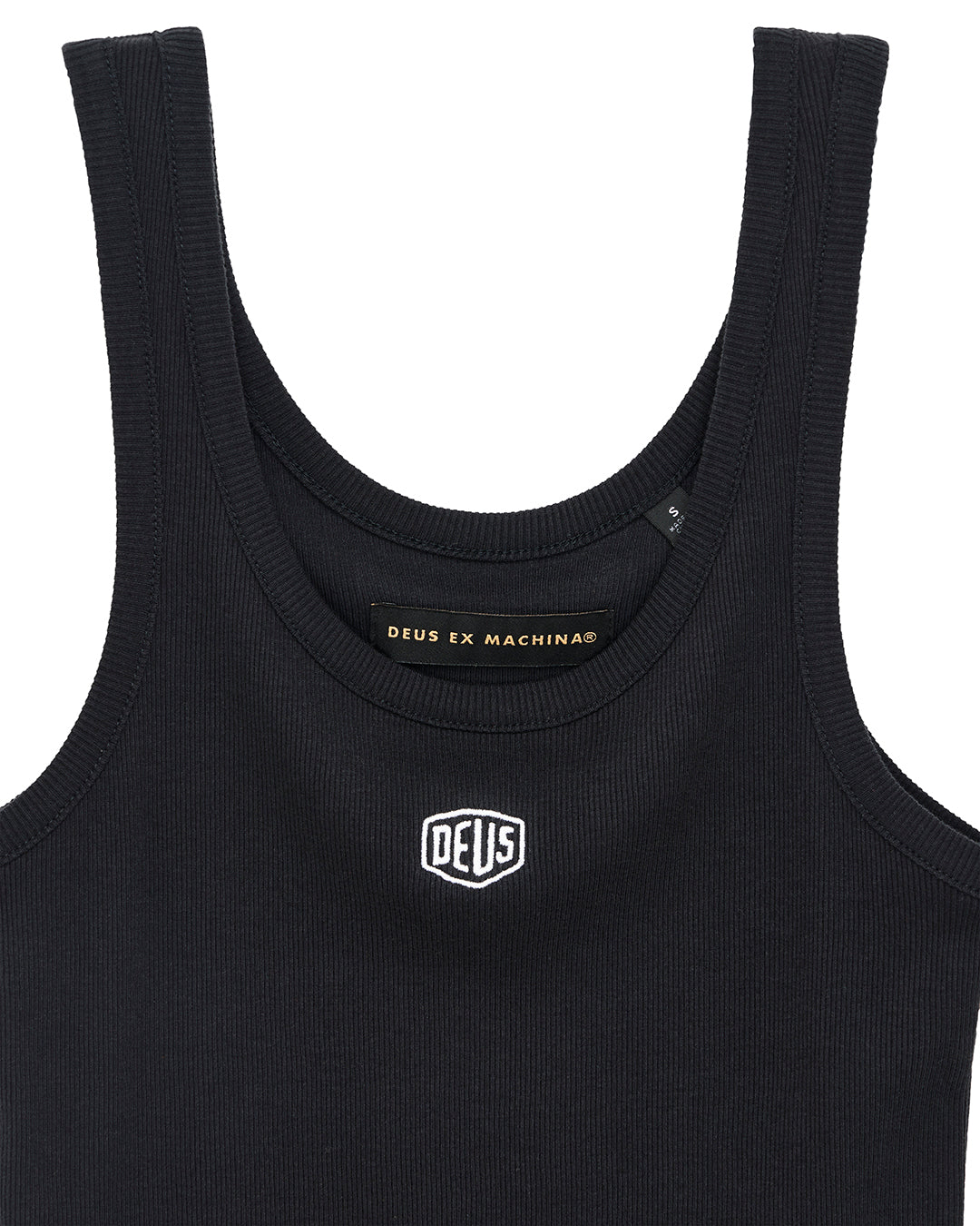 June Shield Tank - Black
