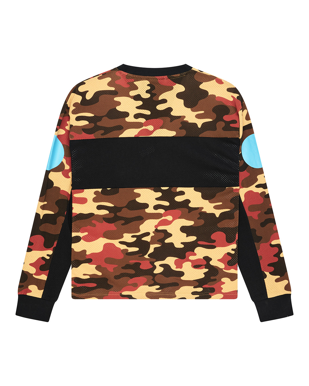 Ombre Moto Jersey - Rust Camo